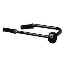 Aluminum Handheld Stretch Wrap Dispenser - Black - Perfect for Packaging, Shipping & Warehouse Use