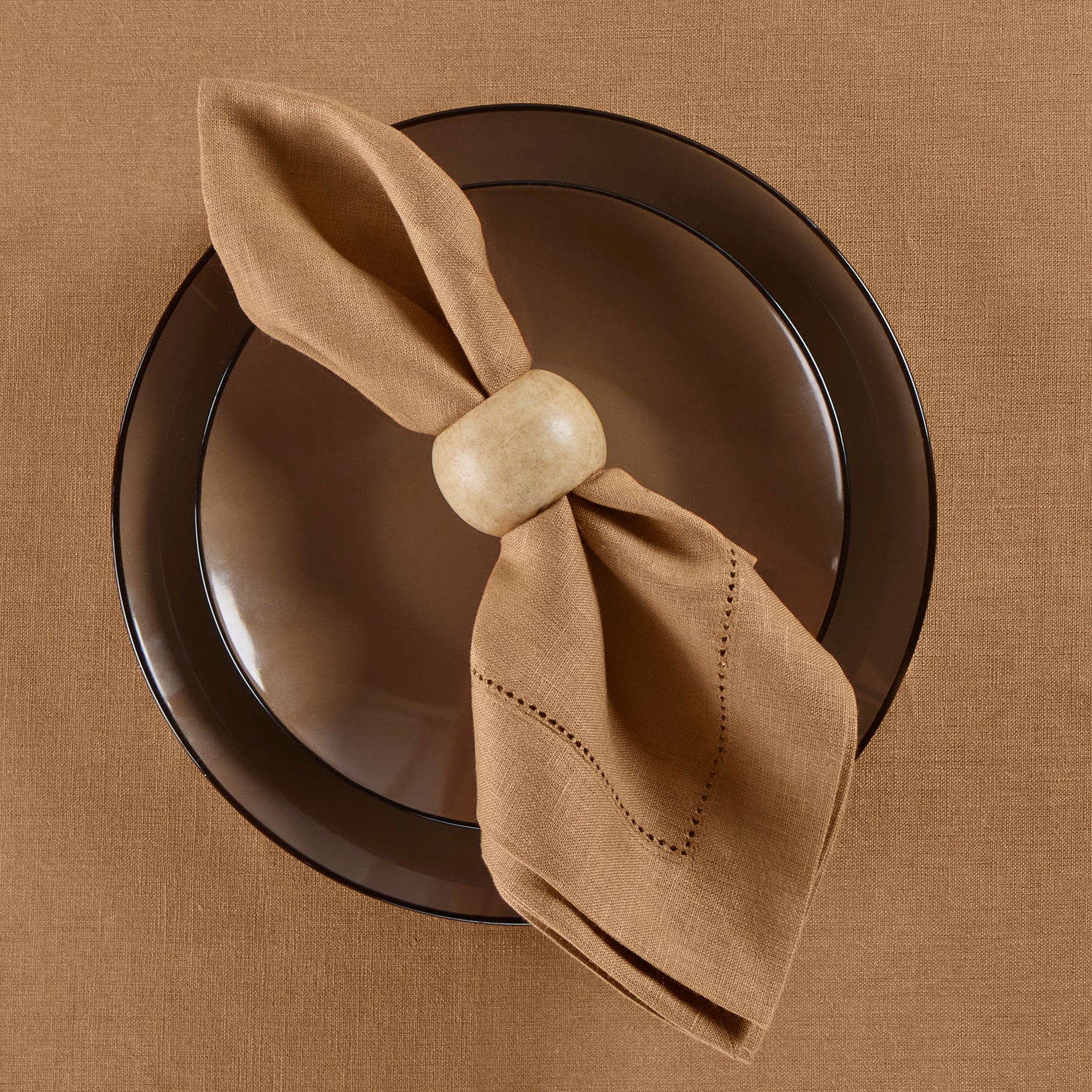 Premium Medium Weight Hemstitch Napkins - 12-Pack White Linen Dinner Napkins for Formal Dining, Weddings & Special Occasions