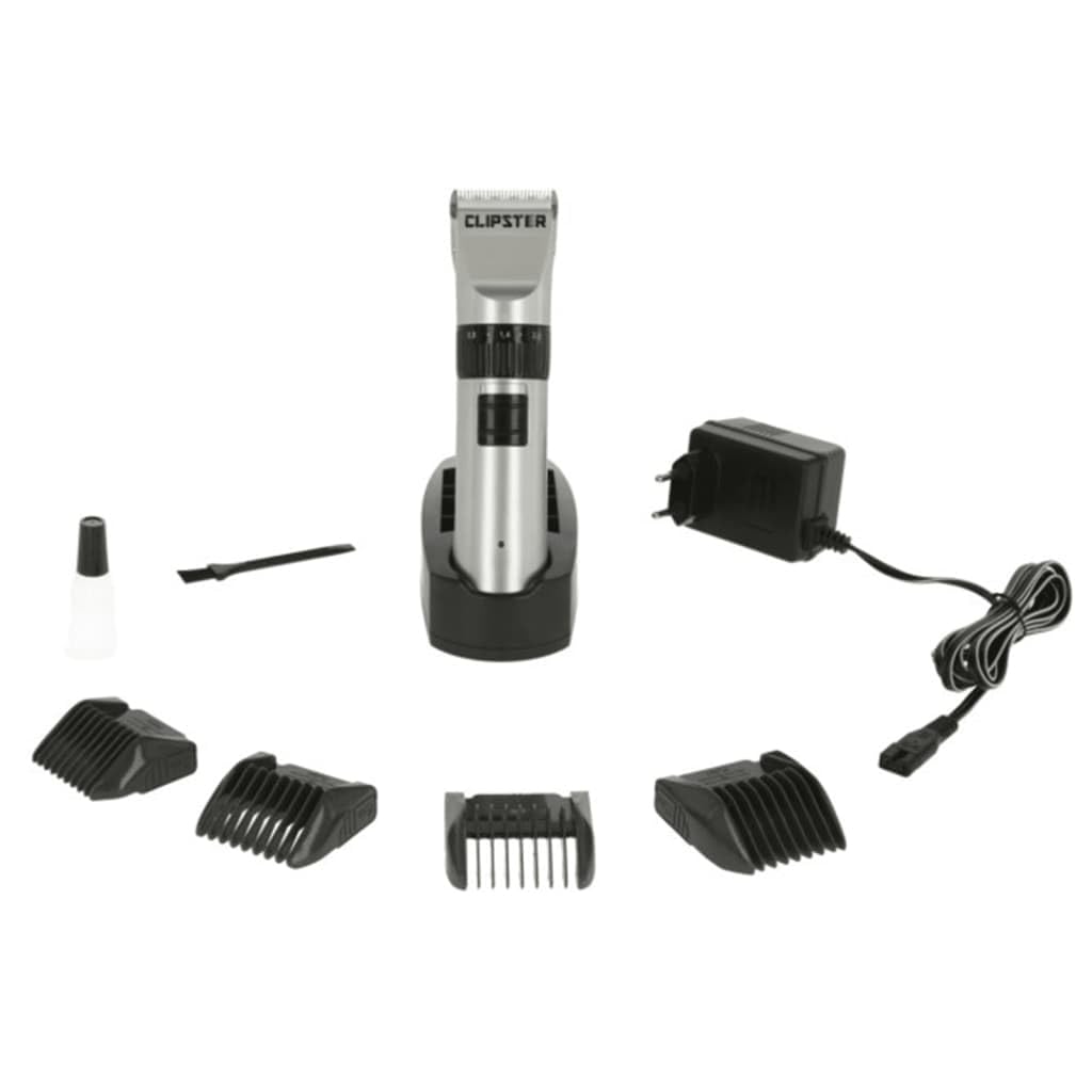 Onyx Battery Clippers with Accessories - EU Plug Charger (US Adapter Needed) | Professional Cordless Hair Trimmer for Men's Grooming & Beard Styling at Home or Salon