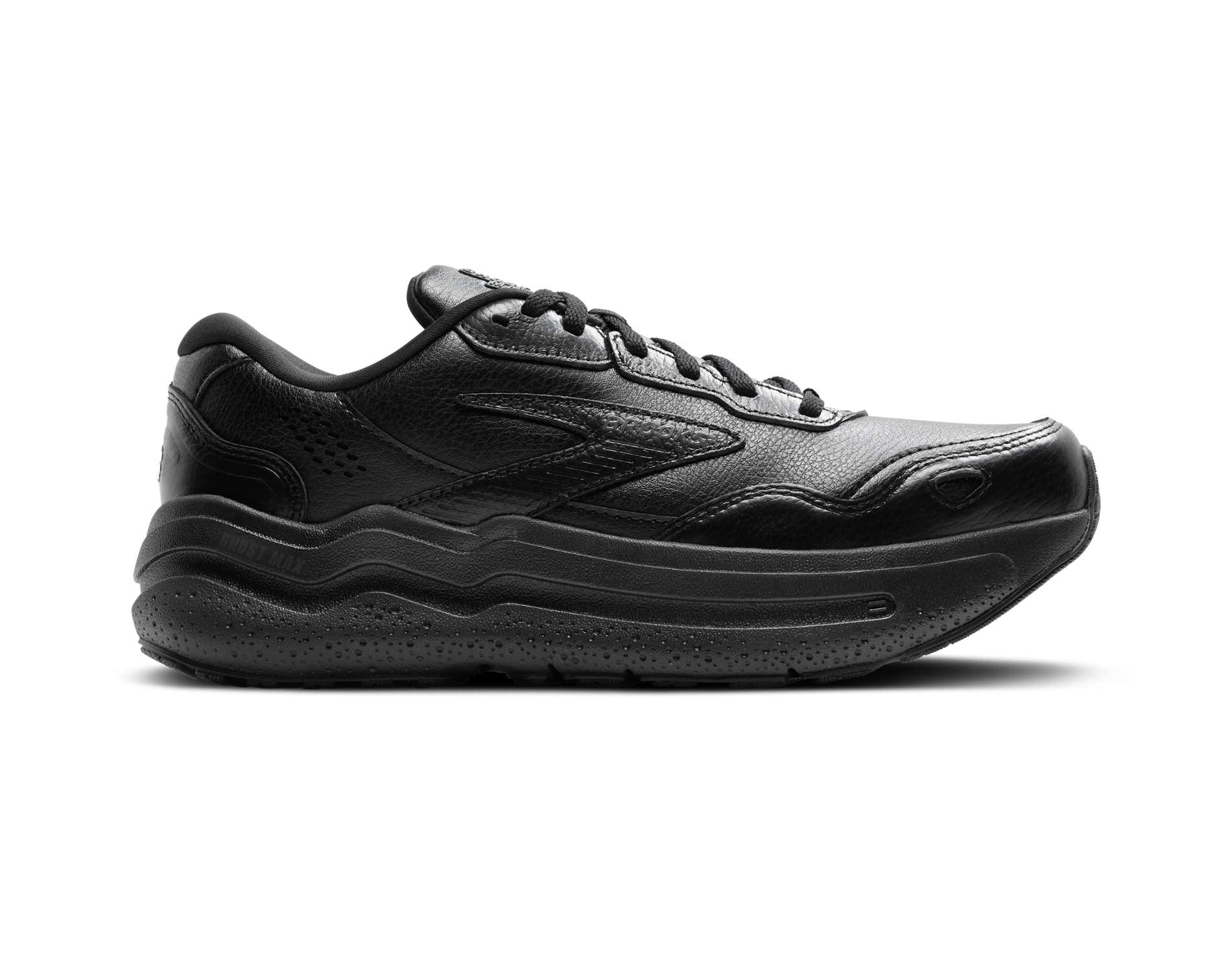 Brooks Ghost Max 2 Men's Wide Running Shoes - Premium Leather Cushioned Sneakers for Long Distance Running & Gym Workouts