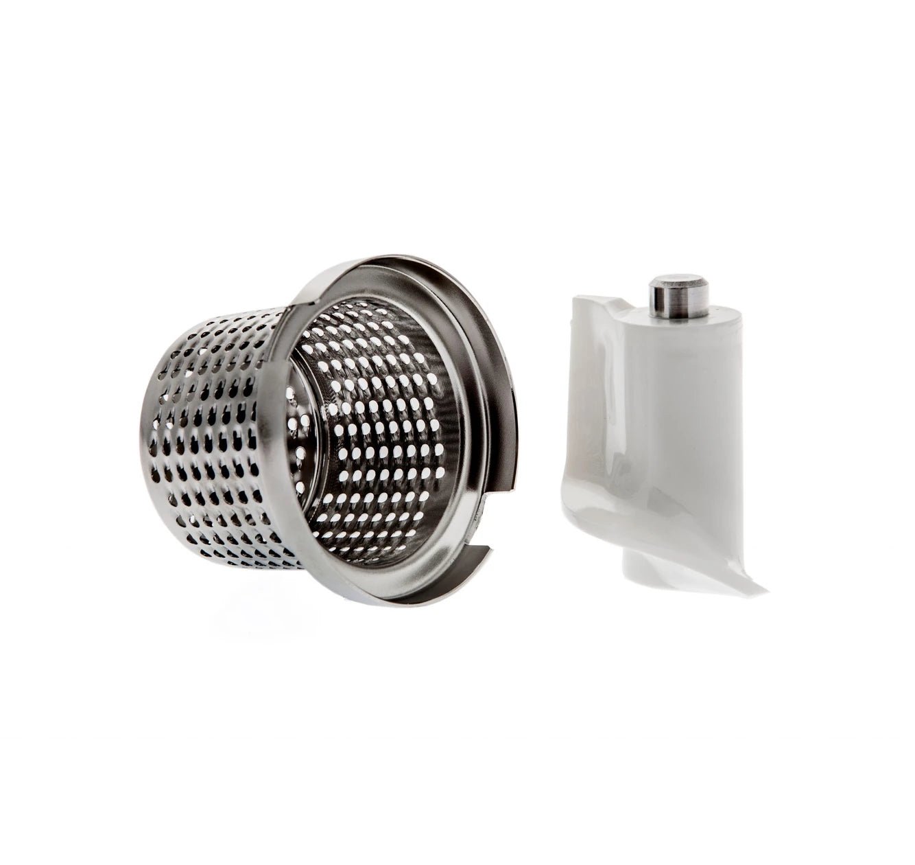 Ankarsrum Original Grater Attachment for Stand Mixers - Stainless Steel Grater for Cheese, Vegetables & More - Perfect for Baking, Cooking & Meal Prep