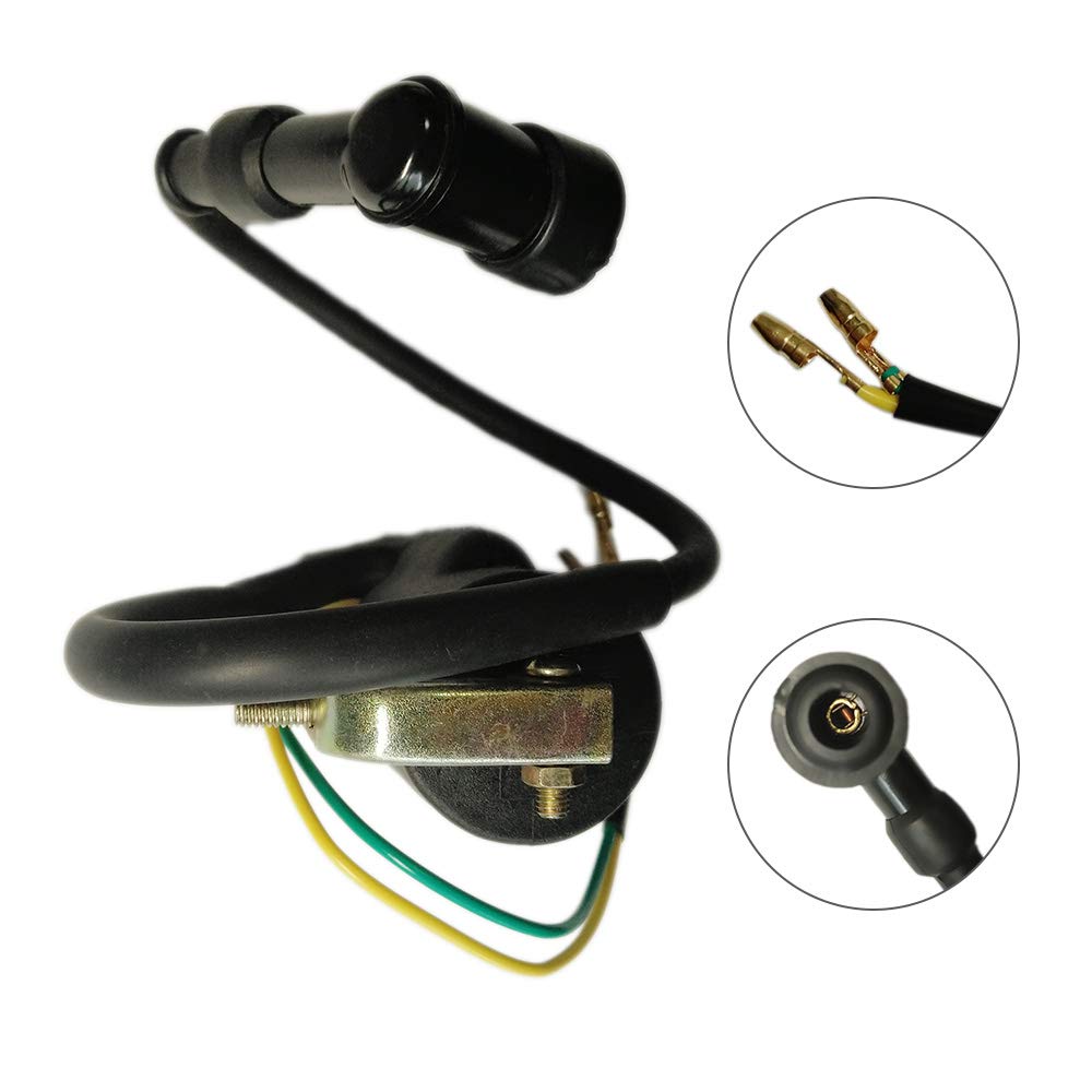 JEM&JULES Ignition Coil with Spark Plug Cap 30530-102-780 Compatible with Honda CT90 CM91 Trail 90 Motorcycle - Perfect for Off-Road Adventures & Trail Riding