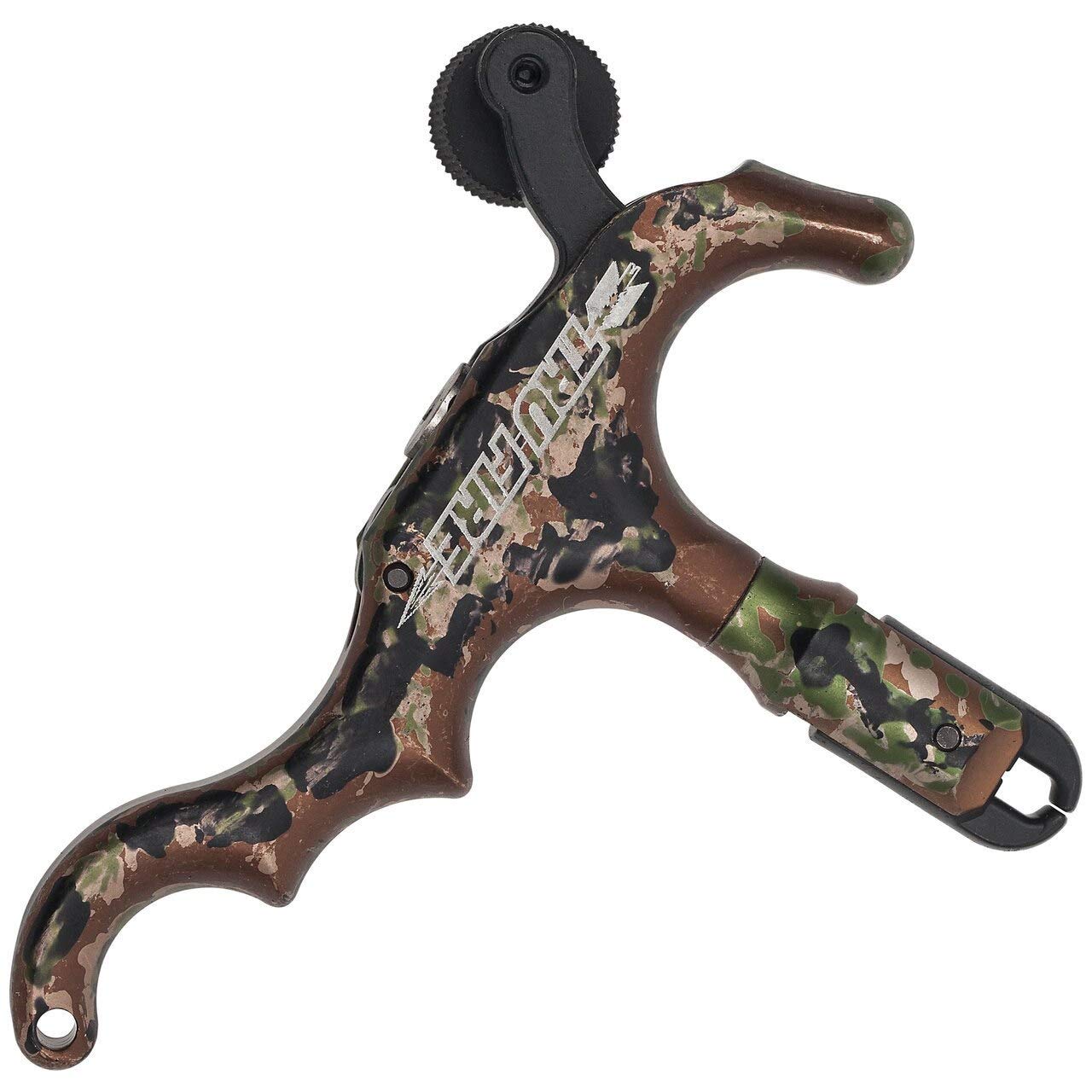 Tru-Fire Edge 4-Finger Aluminum Bow Release - Precision Handheld Archery Release Aid for Target Shooting & Hunting Accessories