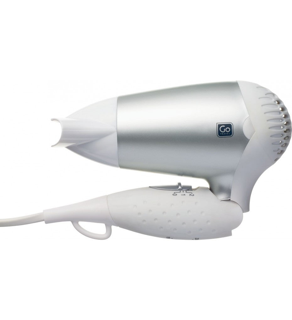 Portable Travel Hair Dryer - Compact & Fast Drying for Hotels, Camping, Gym - UK Plug (110V-240V Dual Voltage)