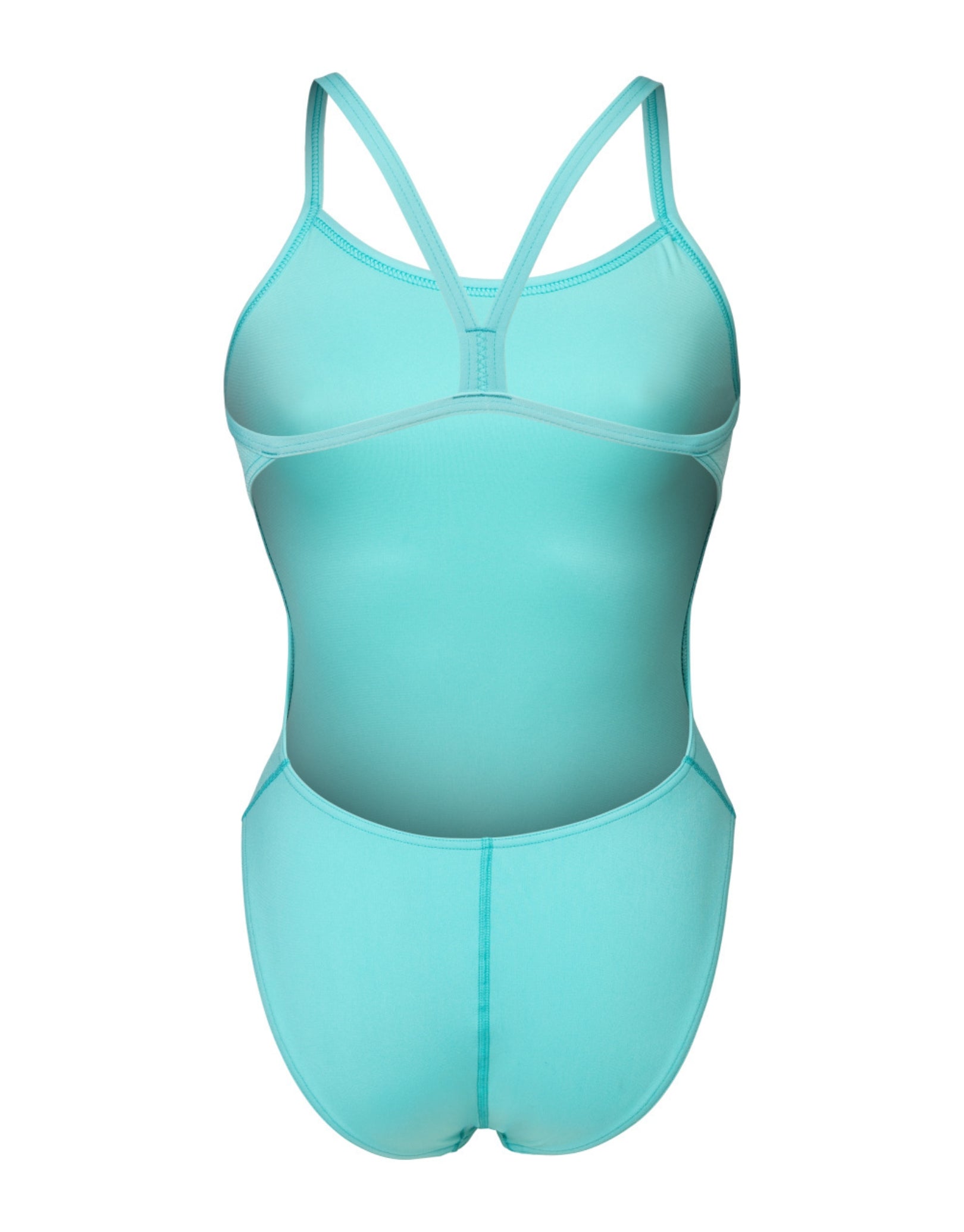 Team Challenge Solid Swimsuit for Women - Water Blue & Pink - Perfect for Swimming, Beach Vacations, and Pool Parties