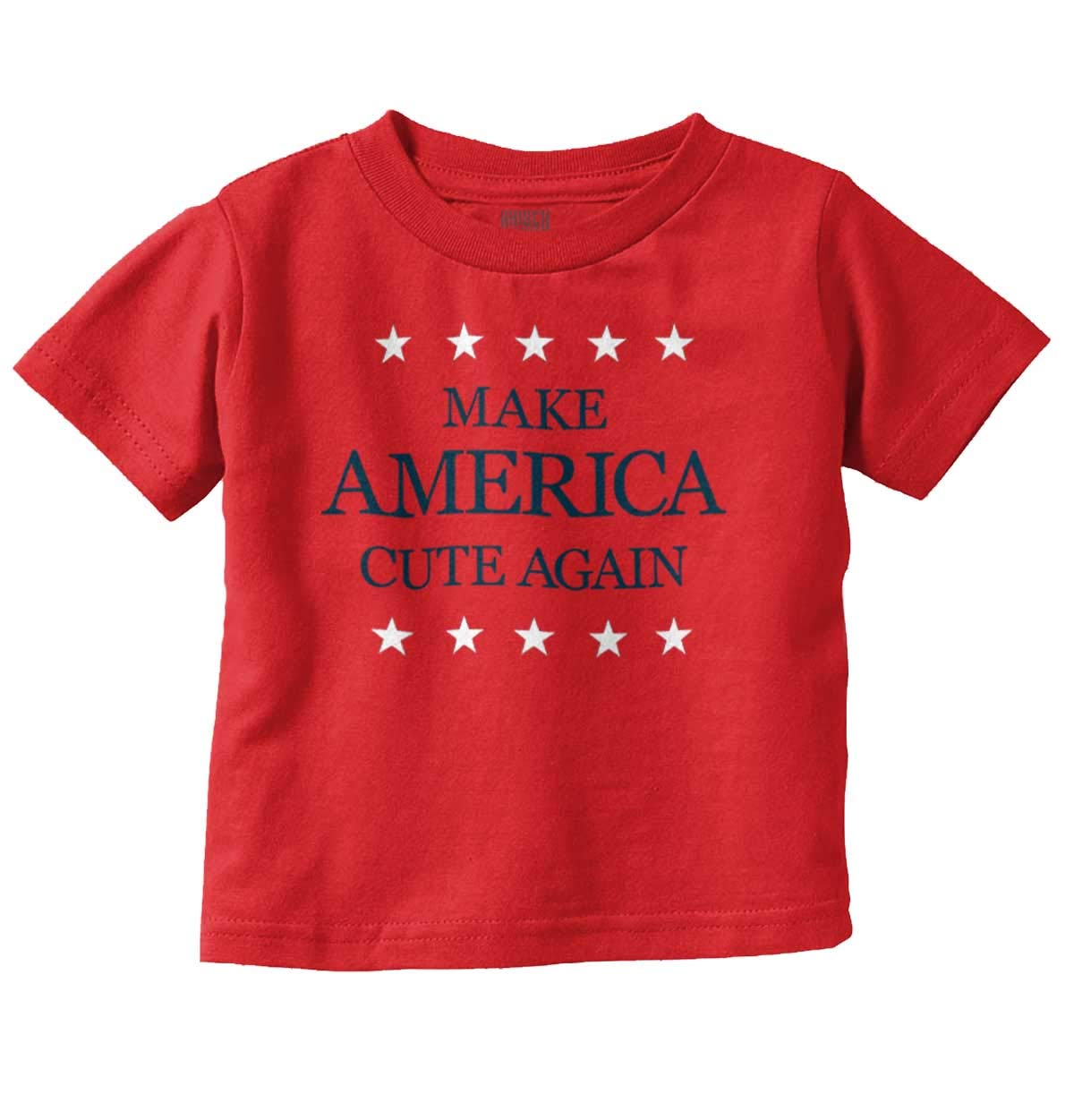 Make America Cute Again Election Toddler T-Shirt - Patriotic Baby Boy & Girl Tee for 4th of July, Voting Day & Political Events