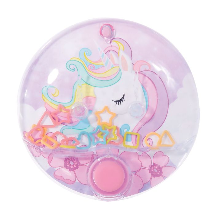 Circular IsGift Water Filled Games Unicorn - Fun Sensory Toy for Kids Birthday Parties, Stress Relief & Autism Therapy