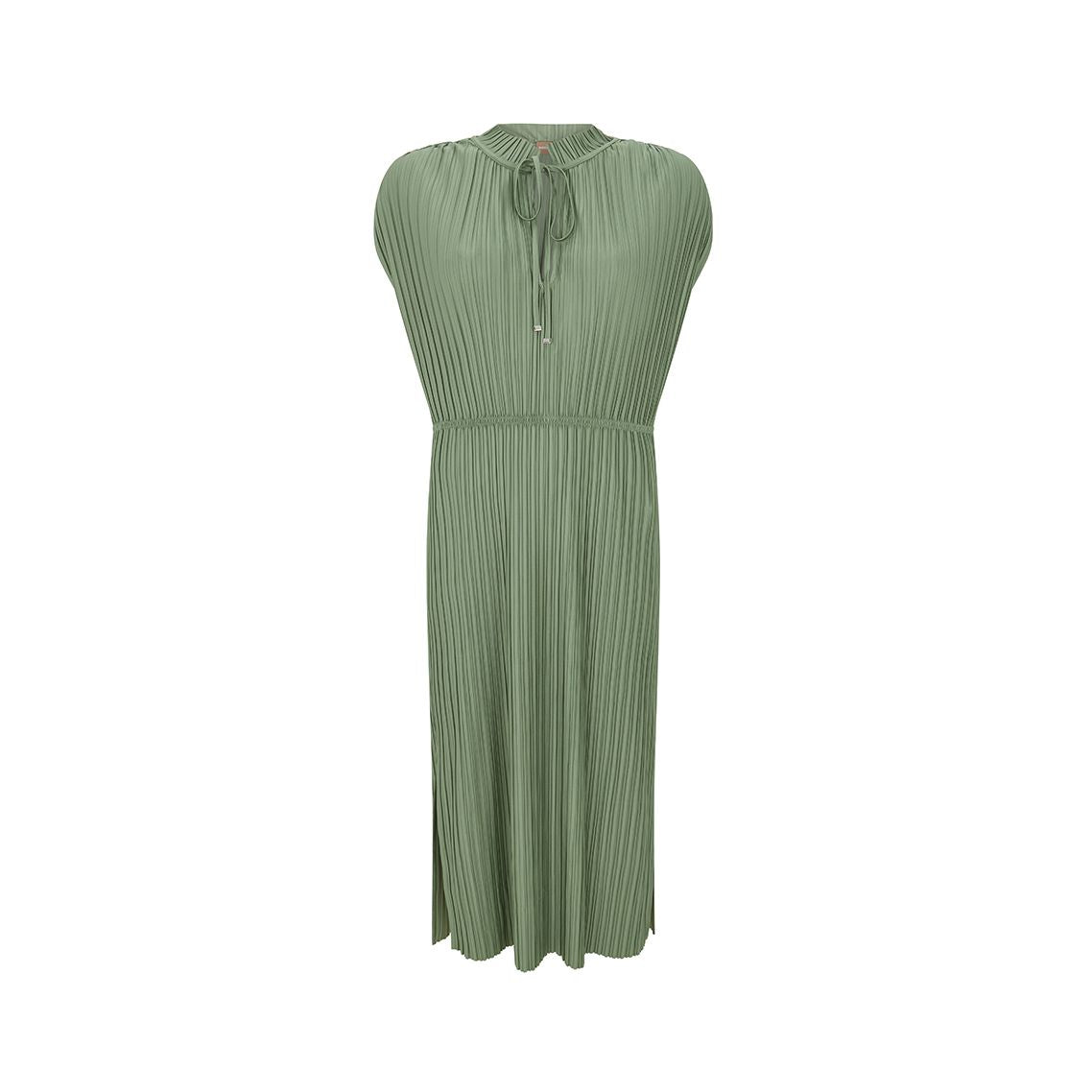 Hugo Boss Emals Green Dress for Women | Elegant Formal Evening Gown | Perfect for Weddings, Parties & Special Occasions
