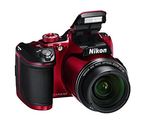 Nikon COOLPIX B500 16MP Digital Camera with 40x Optical Zoom, 1080p Video & Built-in Wi-Fi (Black) - Perfect for Travel, Wildlife Photography & Vlogging