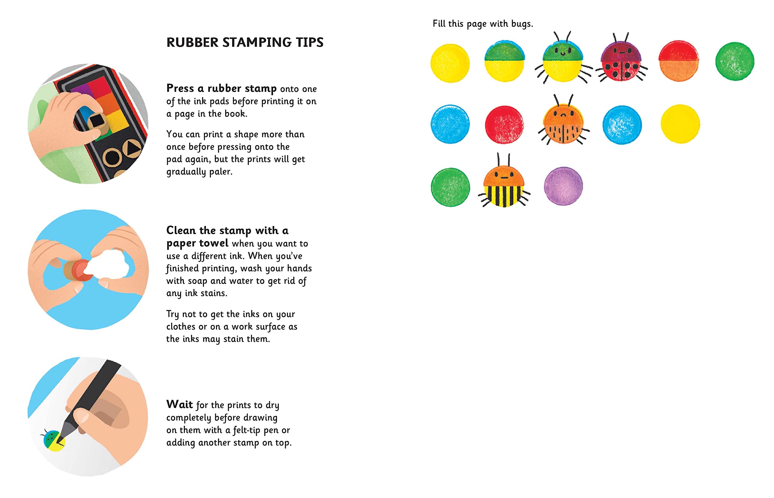 DIY Rubber Stamp Set for Kids - Fun Craft Activities, Creative Art Projects & Scrapbooking Supplies for Children's Educational Play