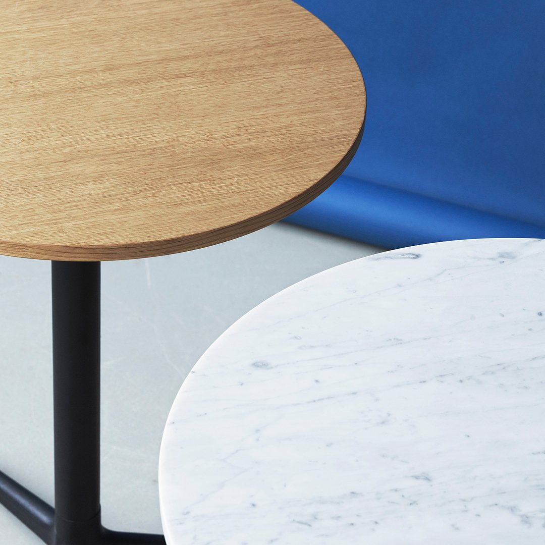 Allez Round Cafe Table - 36 Inch Outdoor Bistro Table for Patio, Garden, and Restaurant - Perfect for Coffee Shops, Dining, and Relaxing