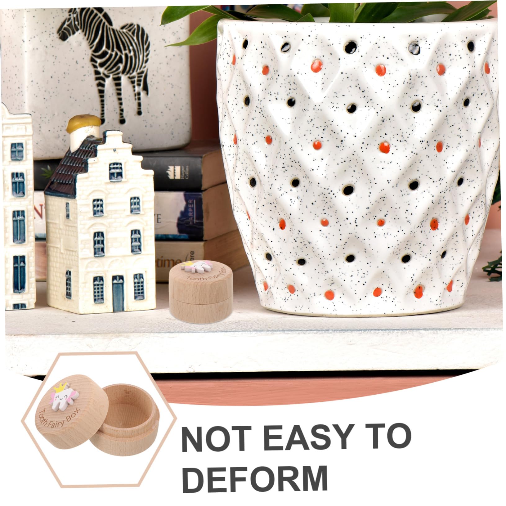 Premium Wooden Baby First Tooth Keepsake Box - Safe & Eco-Friendly Tooth Storage Holder for Children's Milestone Memories | Perfect for Baby Showers, Christenings & First Birthday Gifts