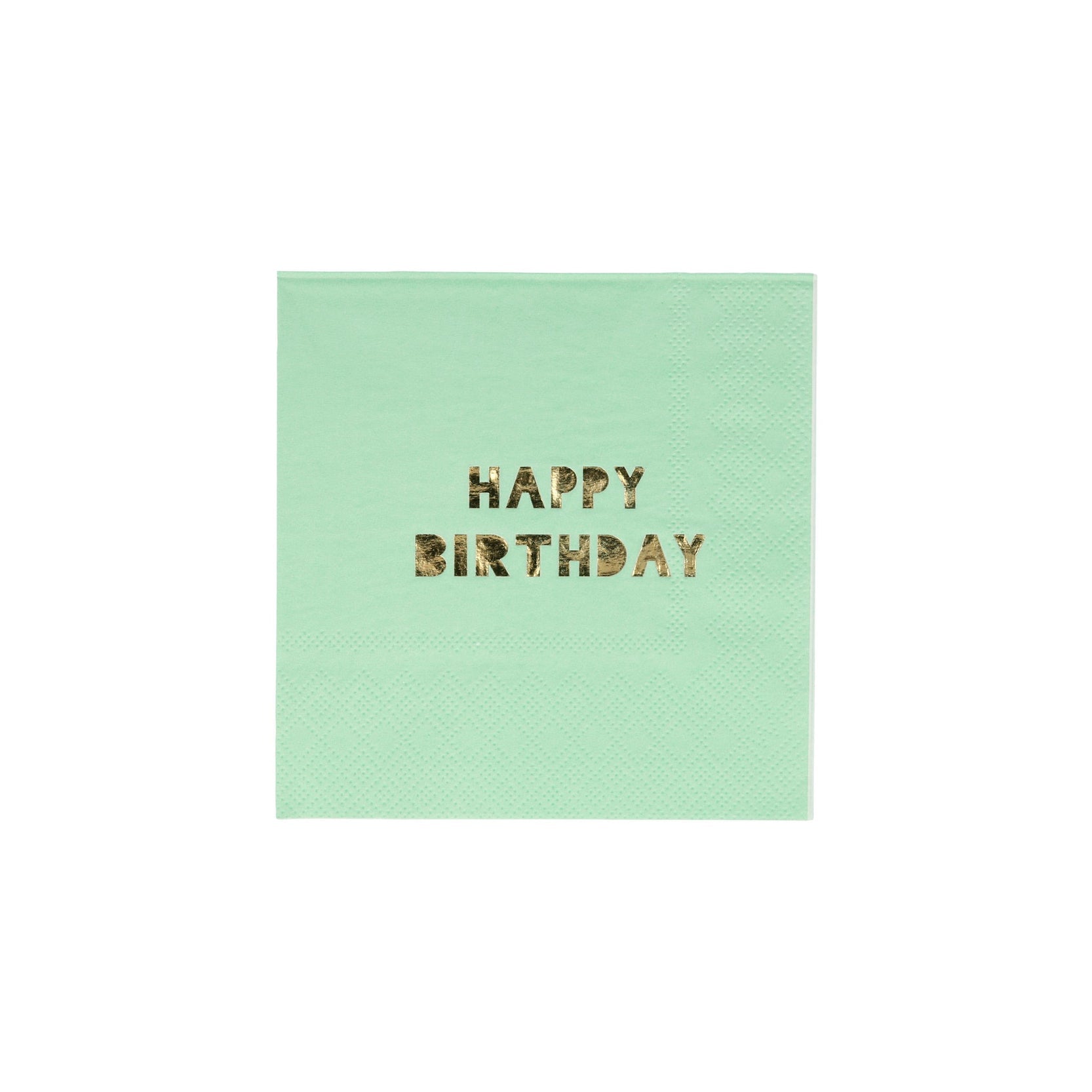 Happy Birthday Small Napkins - Colorful Party Napkins for Birthday Celebrations, Baby Showers & Special Events