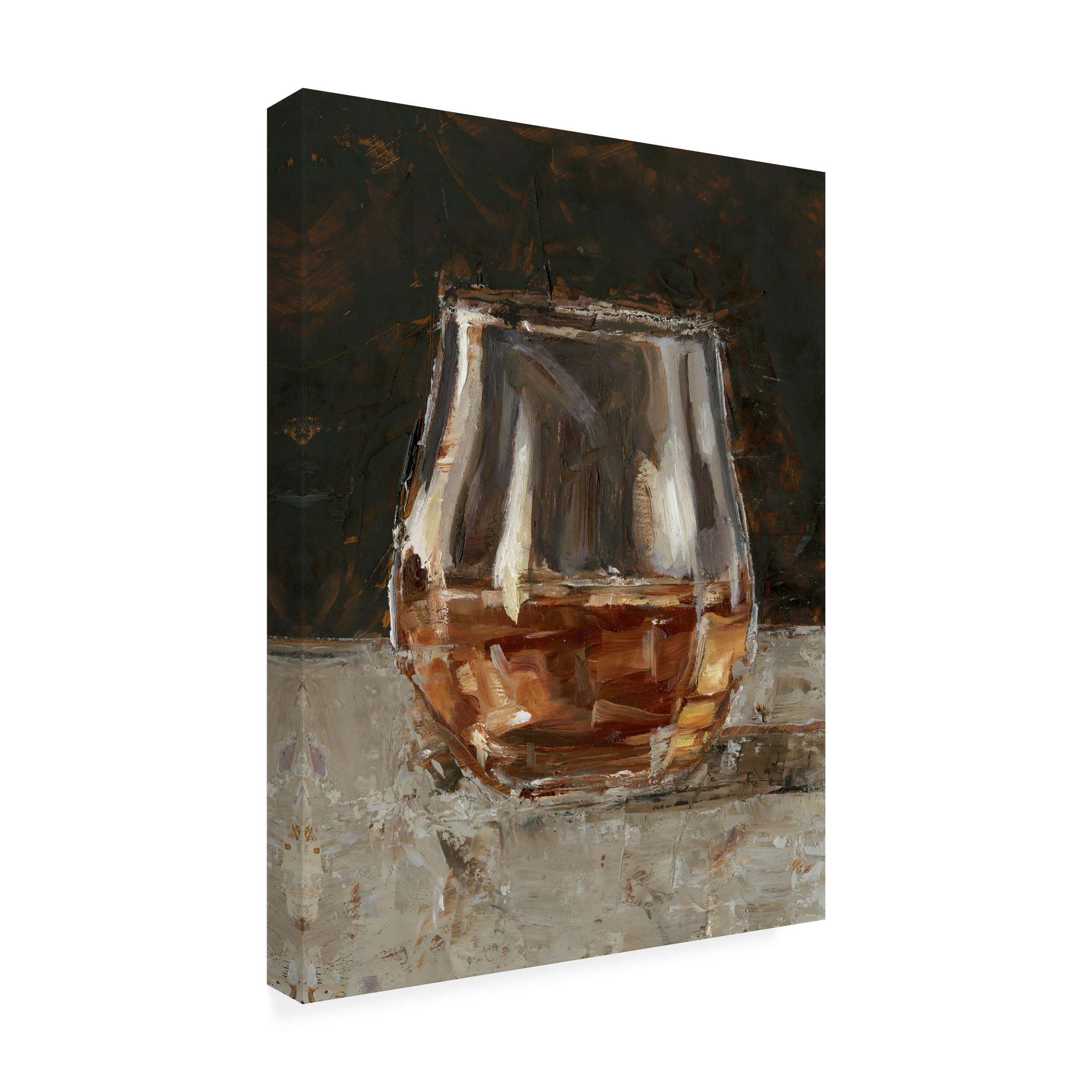 Trademark Fine Art 'The Hard Stuff IV' by Ethan Harper - 35x47 Canvas Wall Art - Perfect for Living Room, Bedroom & Office Decor