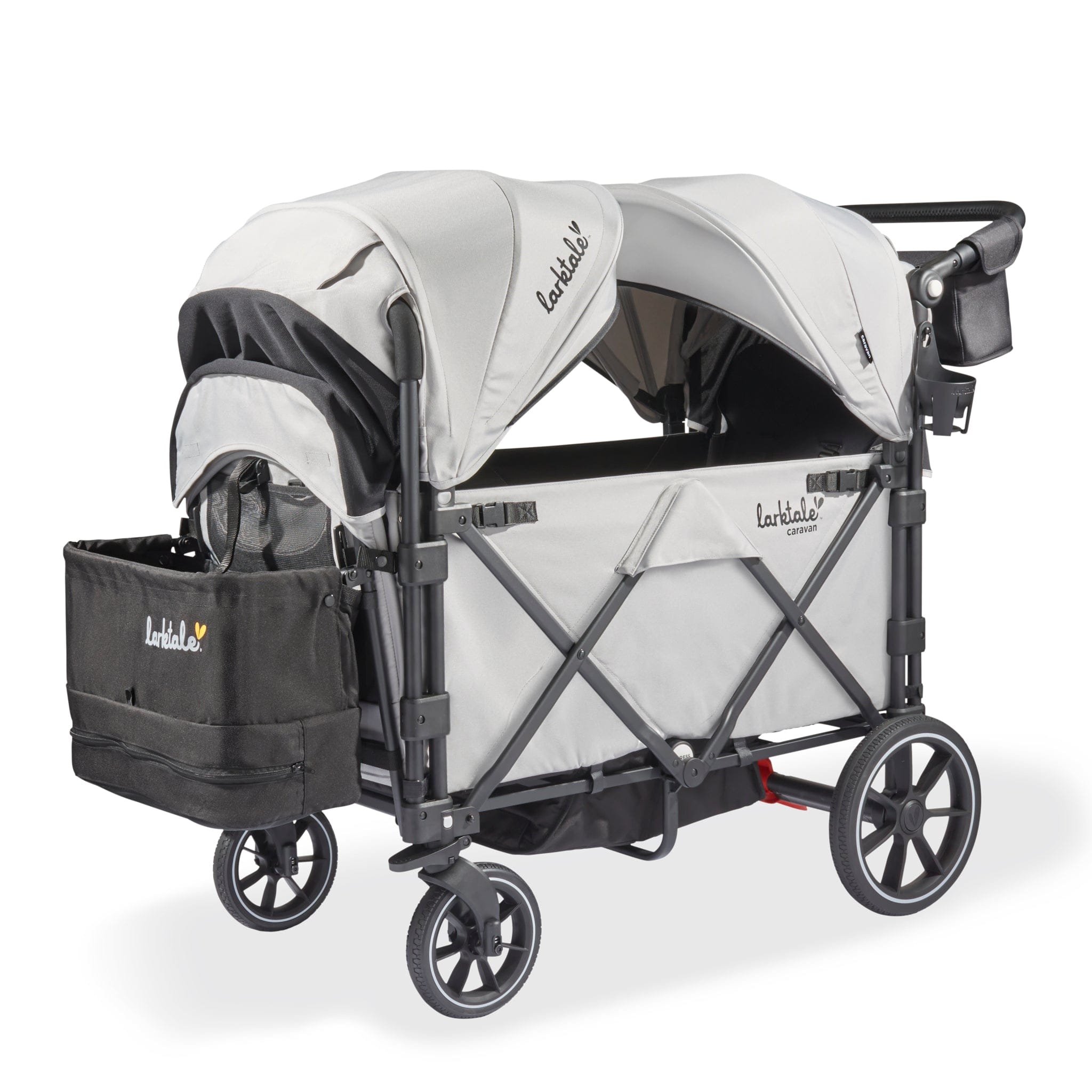 Larktale Caravan V3 All-Terrain Stroller Wagon for Kids - Lightweight, Foldable & Durable for Beach, Park, and Outdoor Adventures