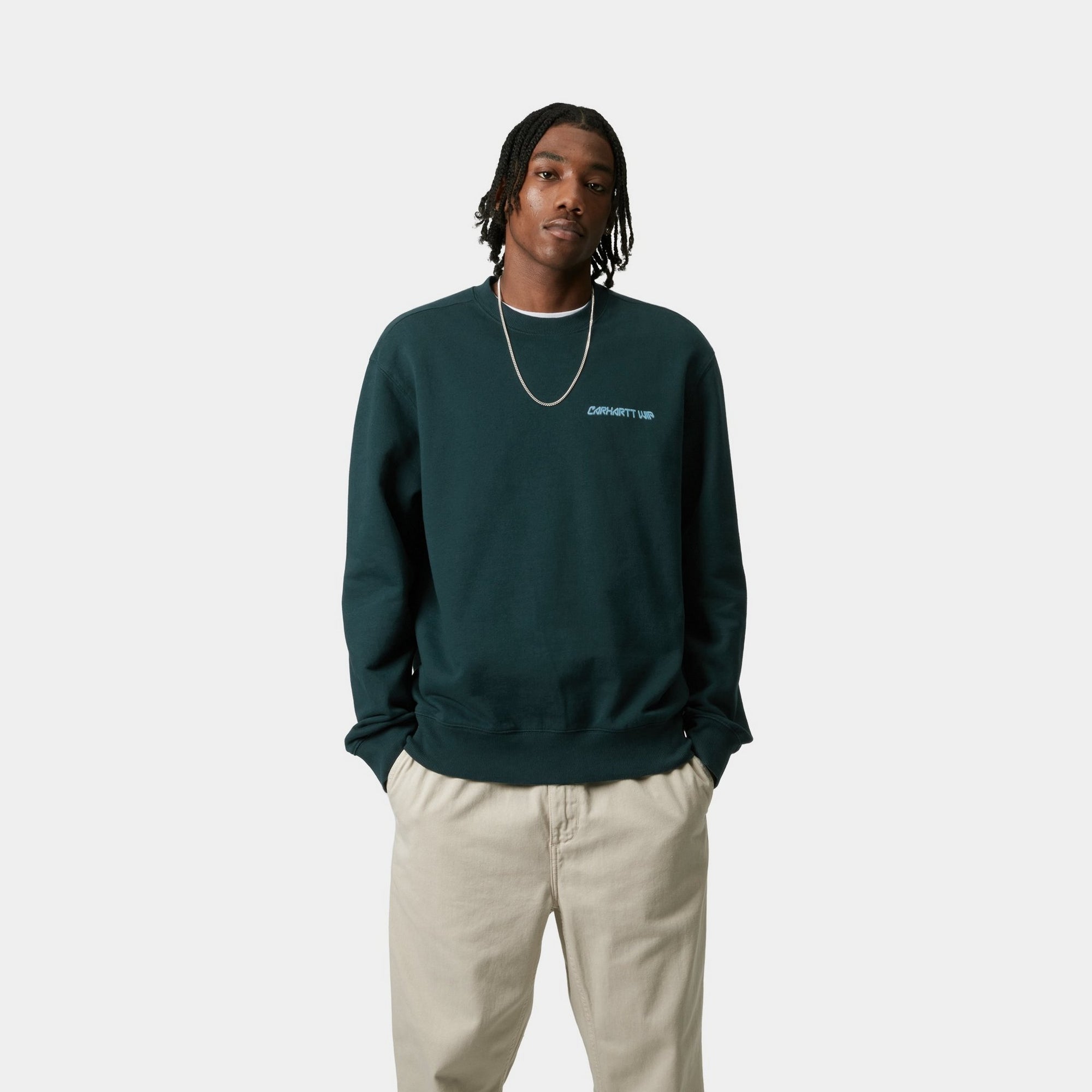Greatest Flicks Sweatshirt | Deep Lagoon Blue Pullover Hoodie for Men & Women - Cozy Casual Wear for Outdoors, Travel & Lounge
