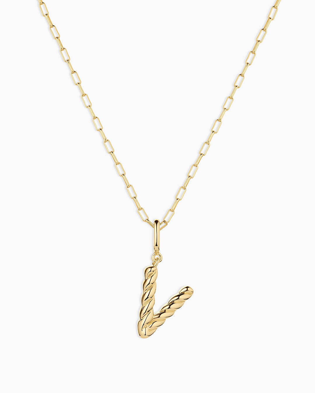 Alphabet Charm Necklace for Women - Personalized Initial Letter Pendant Jewelry for Gifts, Crew Statement Necklace for Everyday Wear & Layering