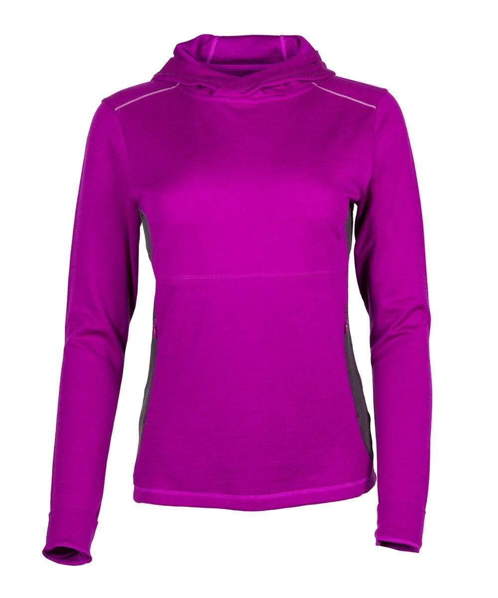 Showers Pass Women's Trailhead Bamboo-Merino Hoodie - Lightweight Hiking & Outdoor Adventure Jacket for Women - Perfect for Camping, Trail Running & Cool Weather Activities
