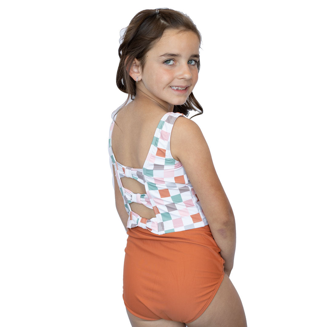 Original High Waist Leggings for Girls - Comfortable Stretchy Yoga Pants for School, Sports & Everyday Wear