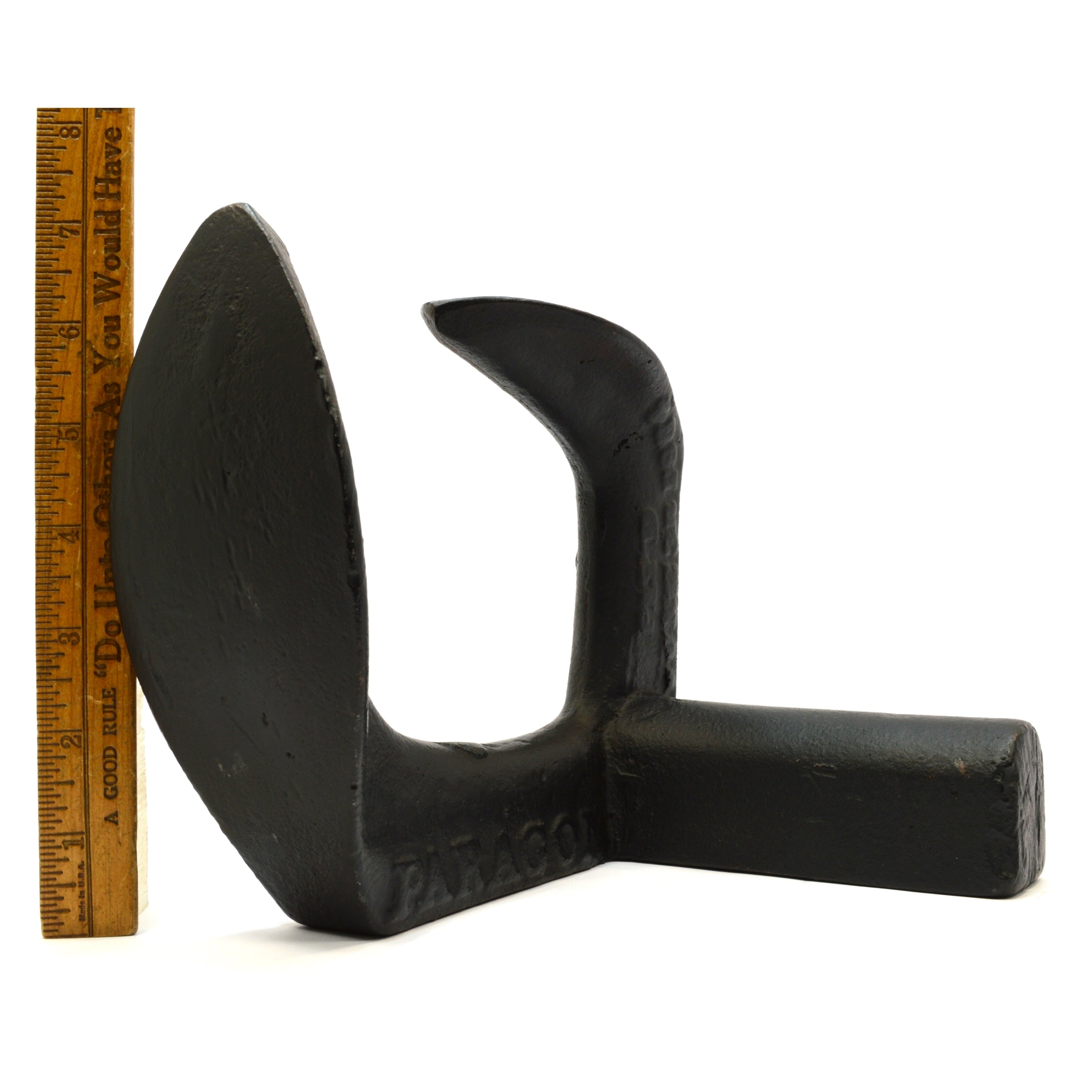 Vintage Antique Cast Iron Cobbler's Shoe Last - Blakey's Paragon No. 2 Shoemaker Anvil from 1884 | Perfect for Shoe Repair, Leather Crafting & Historical Display