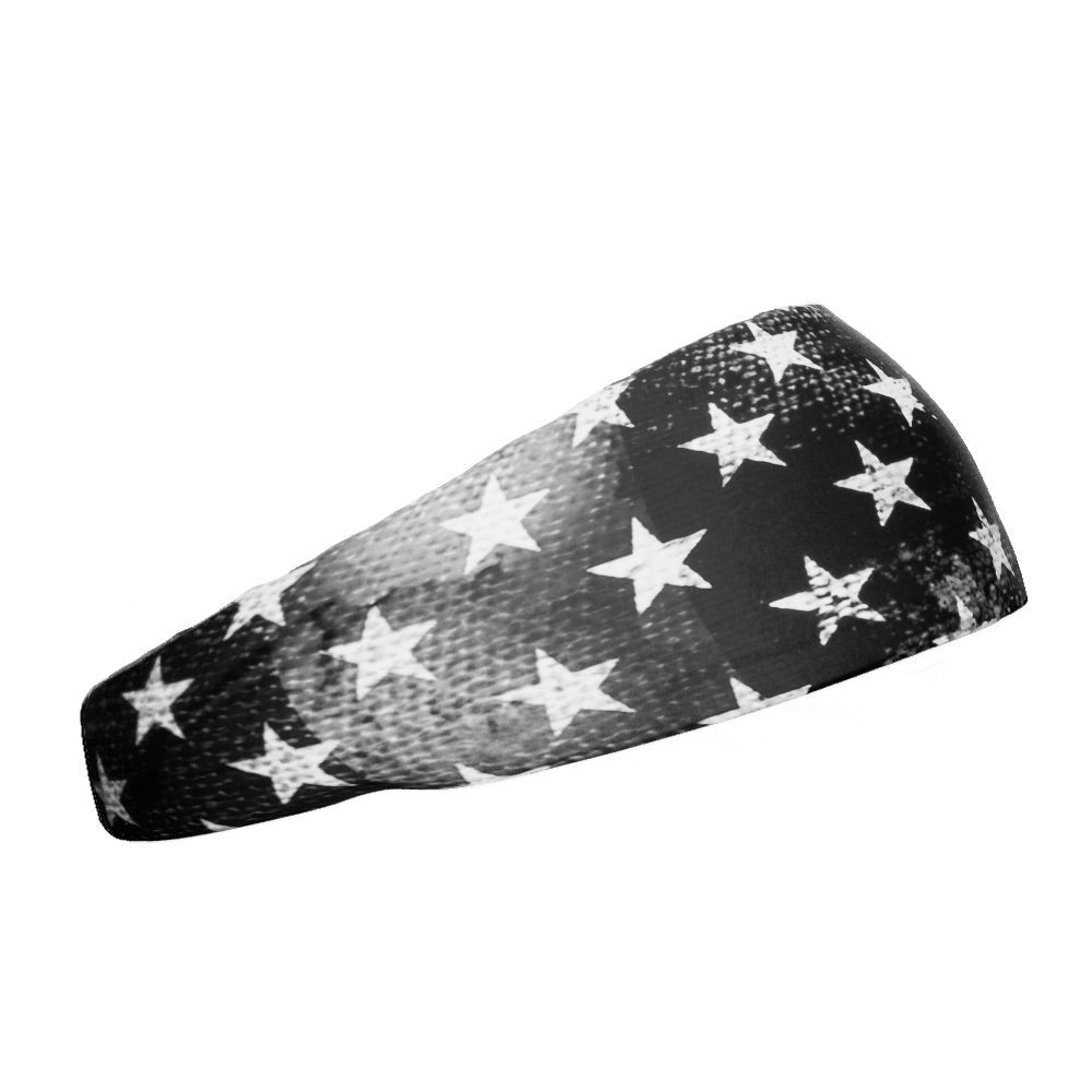 Shadow Old Glory Headband - Patriotic American Flag Headband for Women & Men - Perfect for Sports, Workouts, and Outdoor Activities
