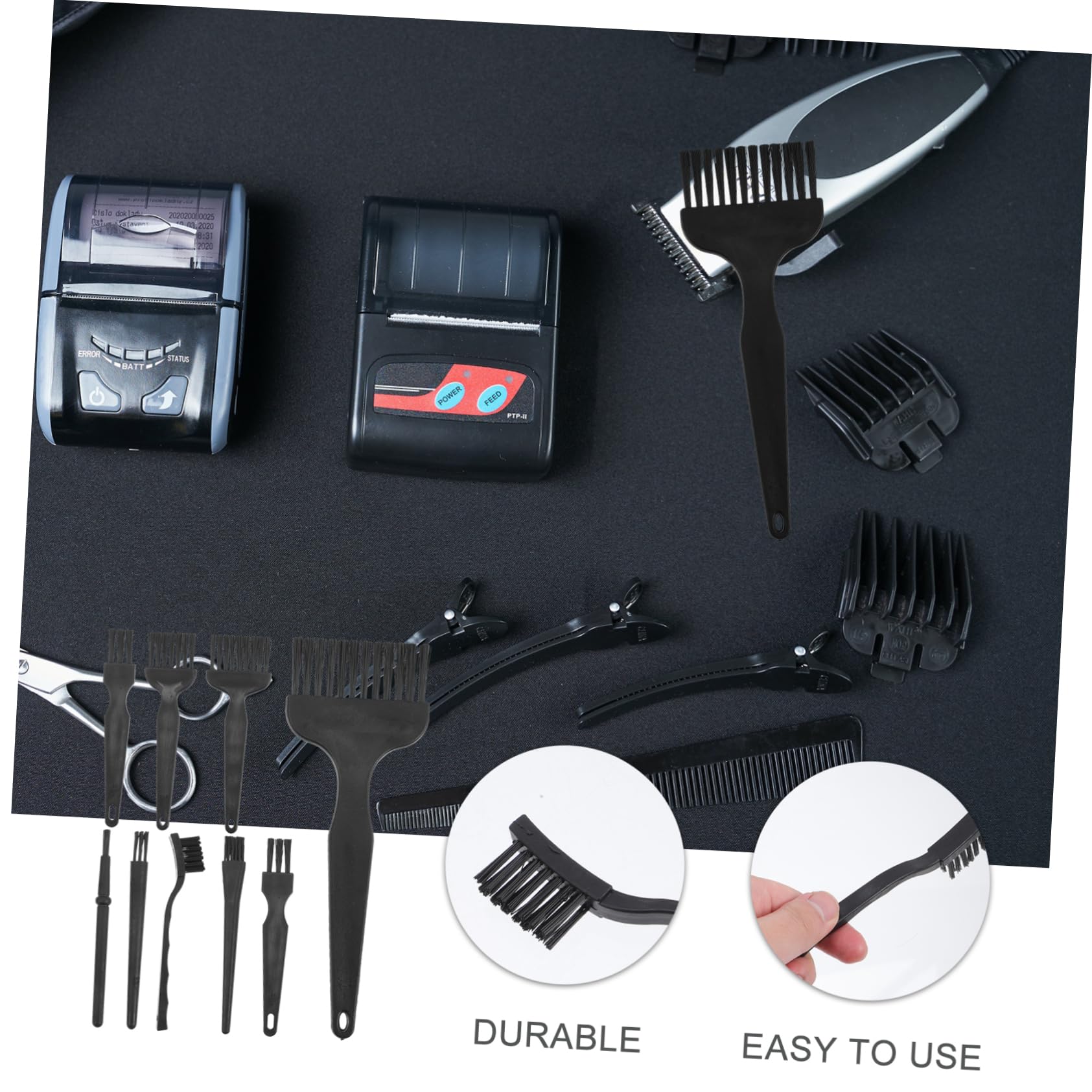 NOLITOY 16Pcs Electric Razor Cleaning Brush Kit for Shaver & Clippers - Grooming Essentials