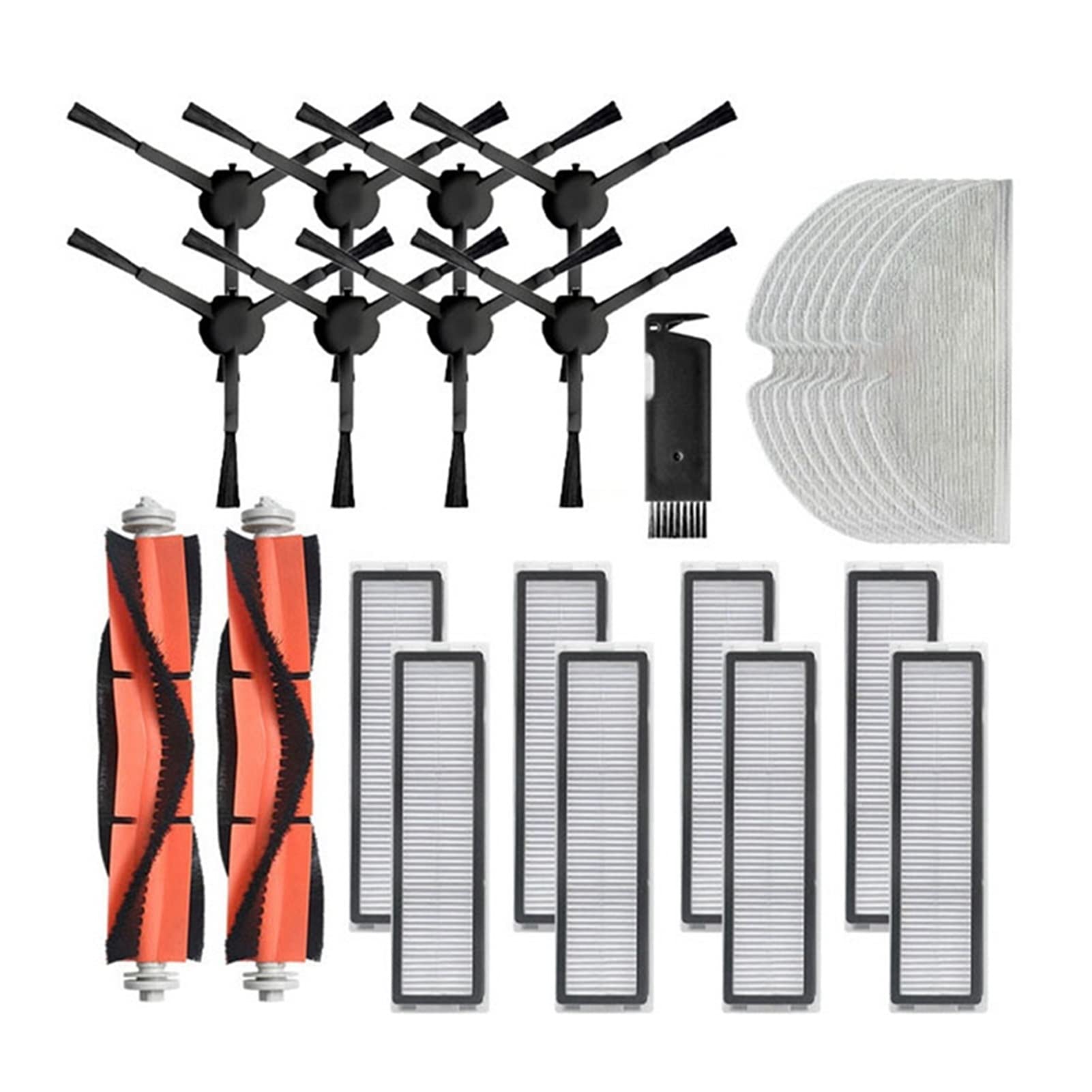 Original: Honglus Vacuum Cleaner Parts Compatible with Xiaomi Dreame Bot L10 Pro Accessories Spare Parts for Dreame Robot Vacuum Cleaner Replacement Brush Filter Mop Robot Vacuum Cleaner (Color : As Shown)    Optimized: **Honglus Replacement Parts for Xiaomi Dreame Bot L10 Pro - Compatible Brush, Filter & Mop Accessories for Dreame Robot Vacuum Cleaner (As Shown) - Perfect for Home Cleaning & Maintenance**