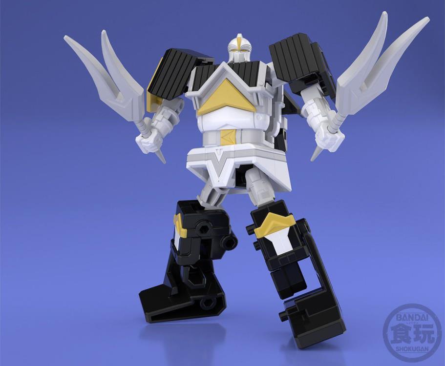 Bandai Shokugan Super MiniPla Power Rangers Shogun Megazord Model Kit - Buildable Collectible Action Figure for Kids & Adults - Perfect for Display, Play & Anime Fans Collection
