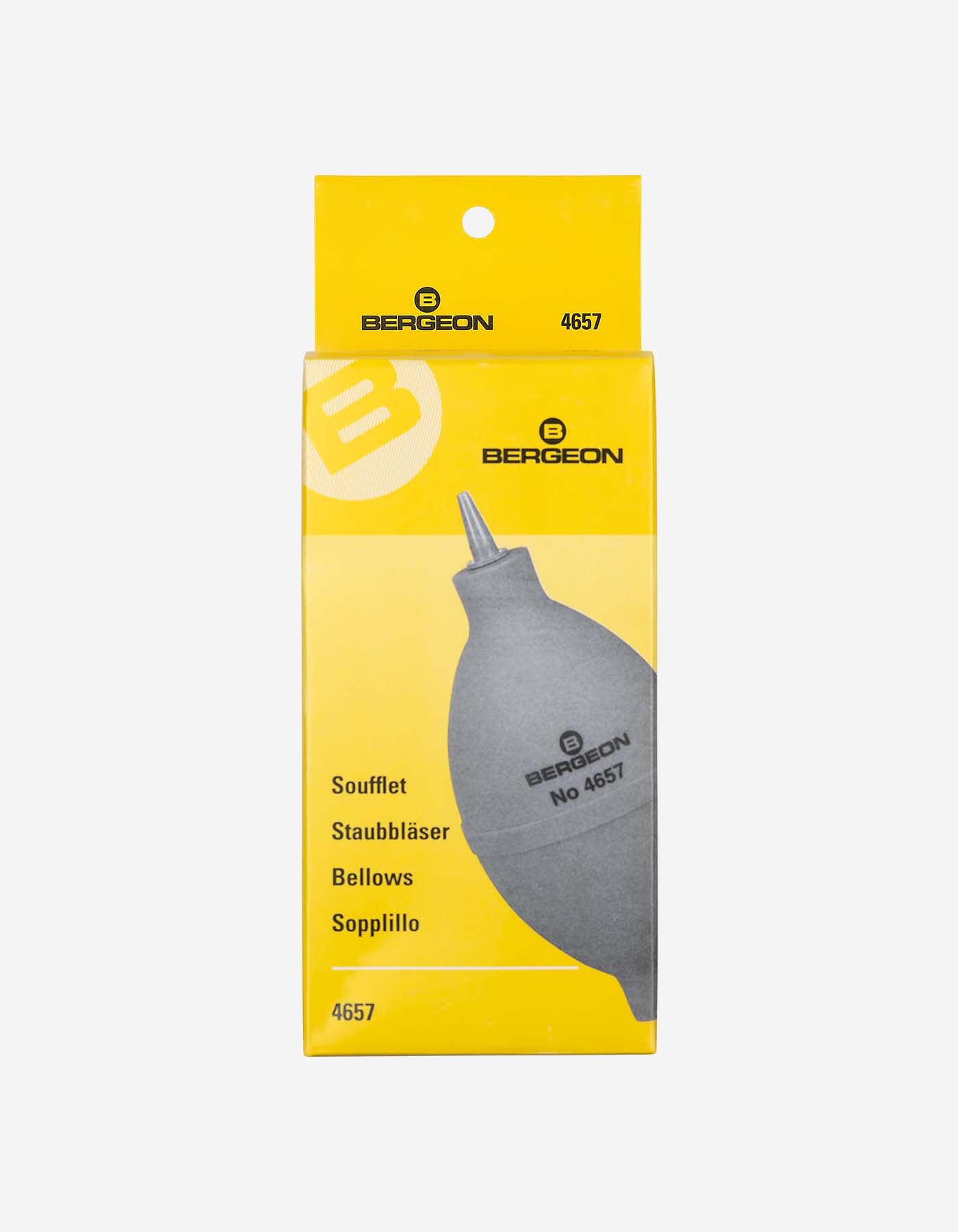 Bergeon 4657 Watch Repair Dust Blower - Precision Cleaning Tool for Watchmakers & Jewelers | Remove Dust from Watch Movements & Jewelry