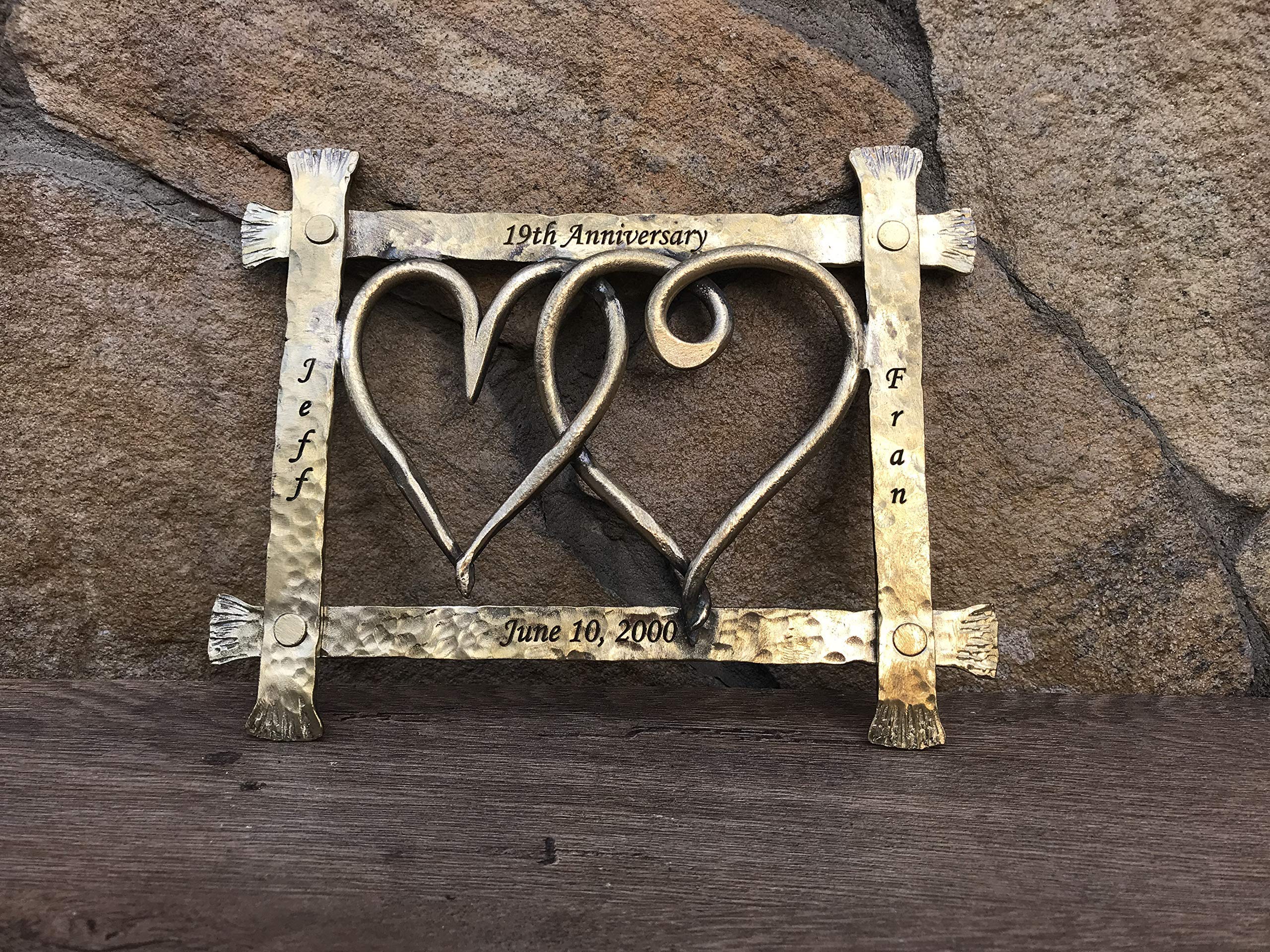 19th Anniversary Bronze Gift for Women - Elegant & Timeless Keepsake - Perfect for Romantic Celebrations, Wedding Anniversaries & Special Occasions