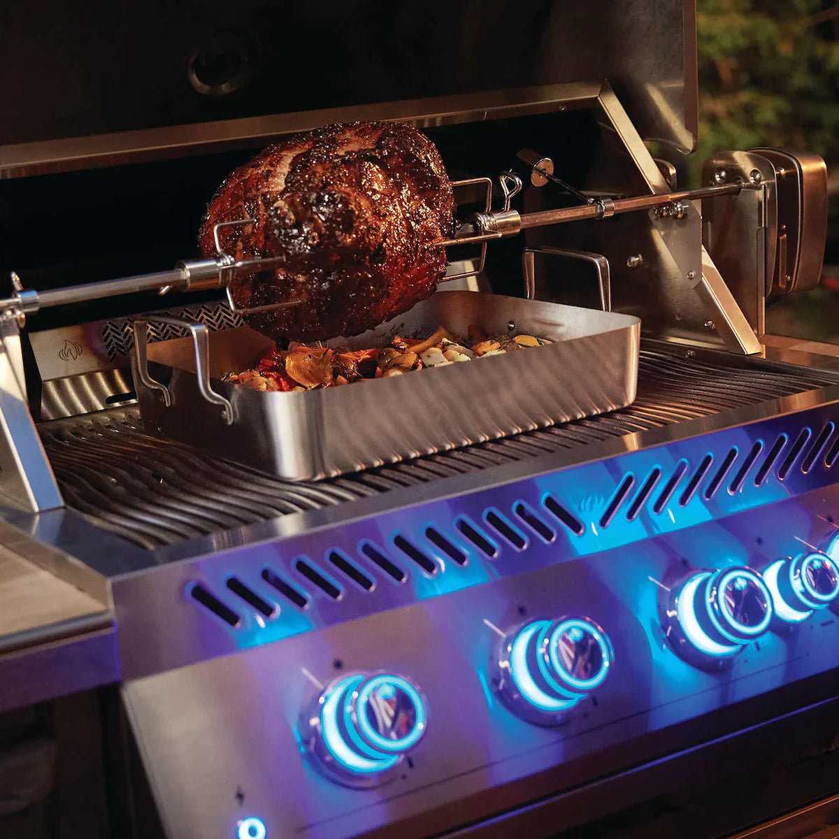 Napoleon 700 Series 32 Inch Built-In Gas Grill - Premium Outdoor Cooking for Backyard BBQ & Patio Entertaining