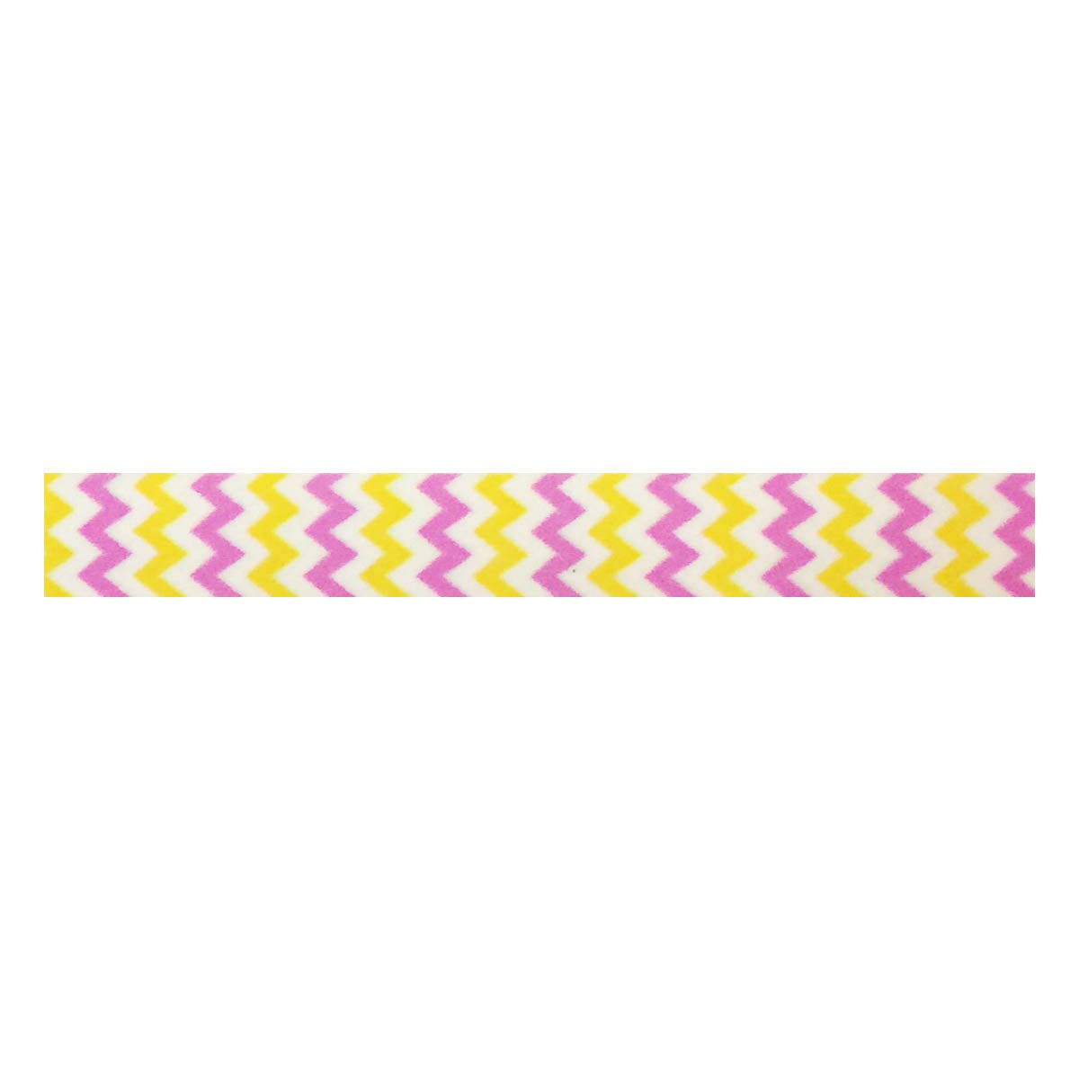 Allydrew Decorative Washi Masking Tape - Pink and Peach Chevron Pattern for Scrapbooking, Journaling, Gift Wrapping & DIY Crafts