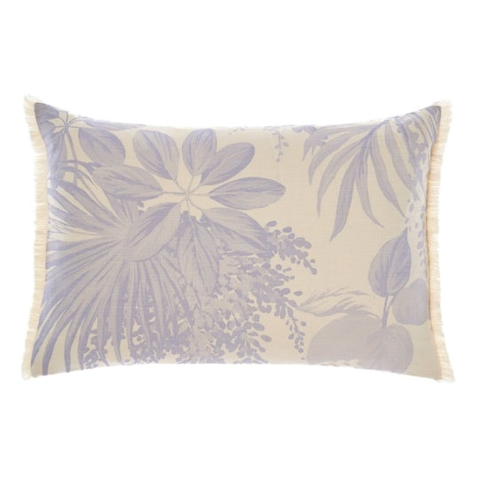Linen House Harlow Pink Long Filled Cushion 40 x 60cm - Soft Decorative Throw Pillow for Sofa, Bed & Home Decor