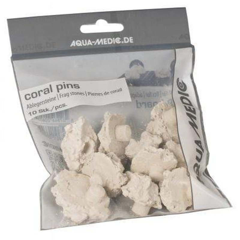 Aqua Medic Coral Pins - 10 Pack for Saltwater Aquarium, Coral Frag Mounting, Reef Tank Accessories | Perfect for Marine Hobbyists & Coral Propagation