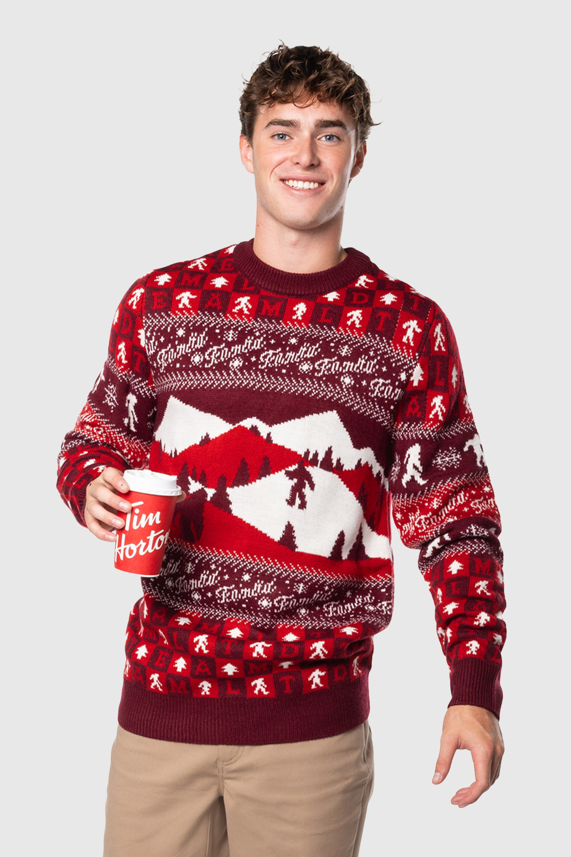 YETI Party Sweater - Warm & Cozy Pullover for Winter Holidays, Christmas & Festive Gatherings - Perfect for Outdoor Events & Casual Wear