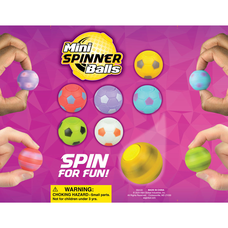 Self-Vending Fidget Spinner Balls - Stress Relief & Focus Toys for Kids & Adults - Perfect for Office, School & Travel