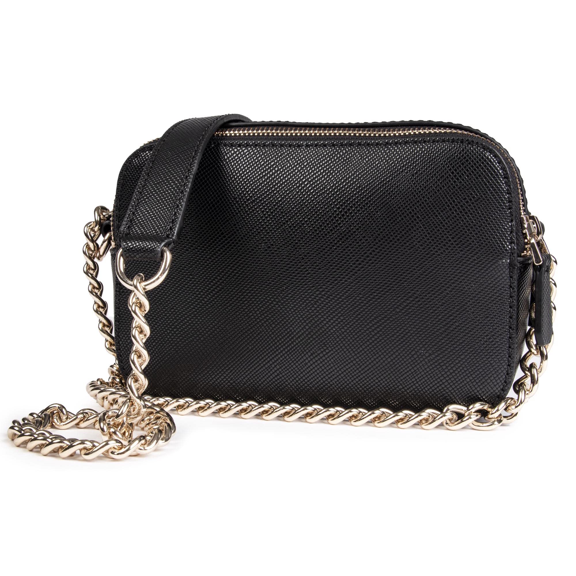GUESS Noelle Crossbody Camera Bag for Women - Stylish Leather Purse with Adjustable Strap, Perfect for Travel, Daily Use & Photography Accessories