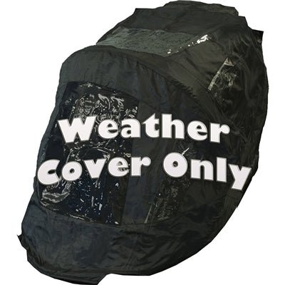 Waterproof Black Weather Cover for Pet Strollers - No Zipper Design for Easy Access - Perfect for Outdoor Walks, Park Visits, and Travel with Your Dog