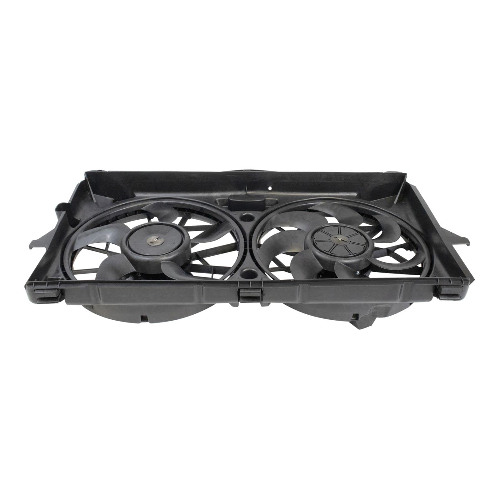 2007-2008 Chevrolet Avalanche Tahoe & GMC Sierra 1500 Radiator Dual Cooling Fan Assembly Replacement - GM3115211 - Perfect for Engine Overheating Prevention & Off-Road Vehicle Cooling