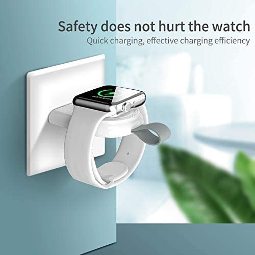 Apple Watch Charger - Magnetic Fast Wireless Charger Compatible with Apple Watch Ultra/Series 8/7/6/5/4/3/2, Portable Travel Charging Station for Home, Office, Car & Vacation