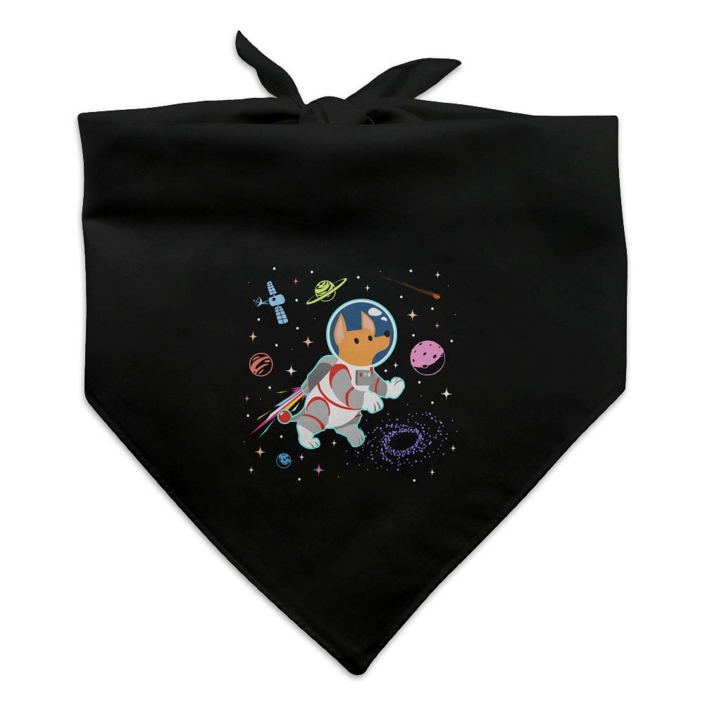 Cosmonaut Astronaut Dog Bandana - Space with Planets & Stars Pet Bandana for Dogs - Perfect for Space-Themed Parties & Costume Events