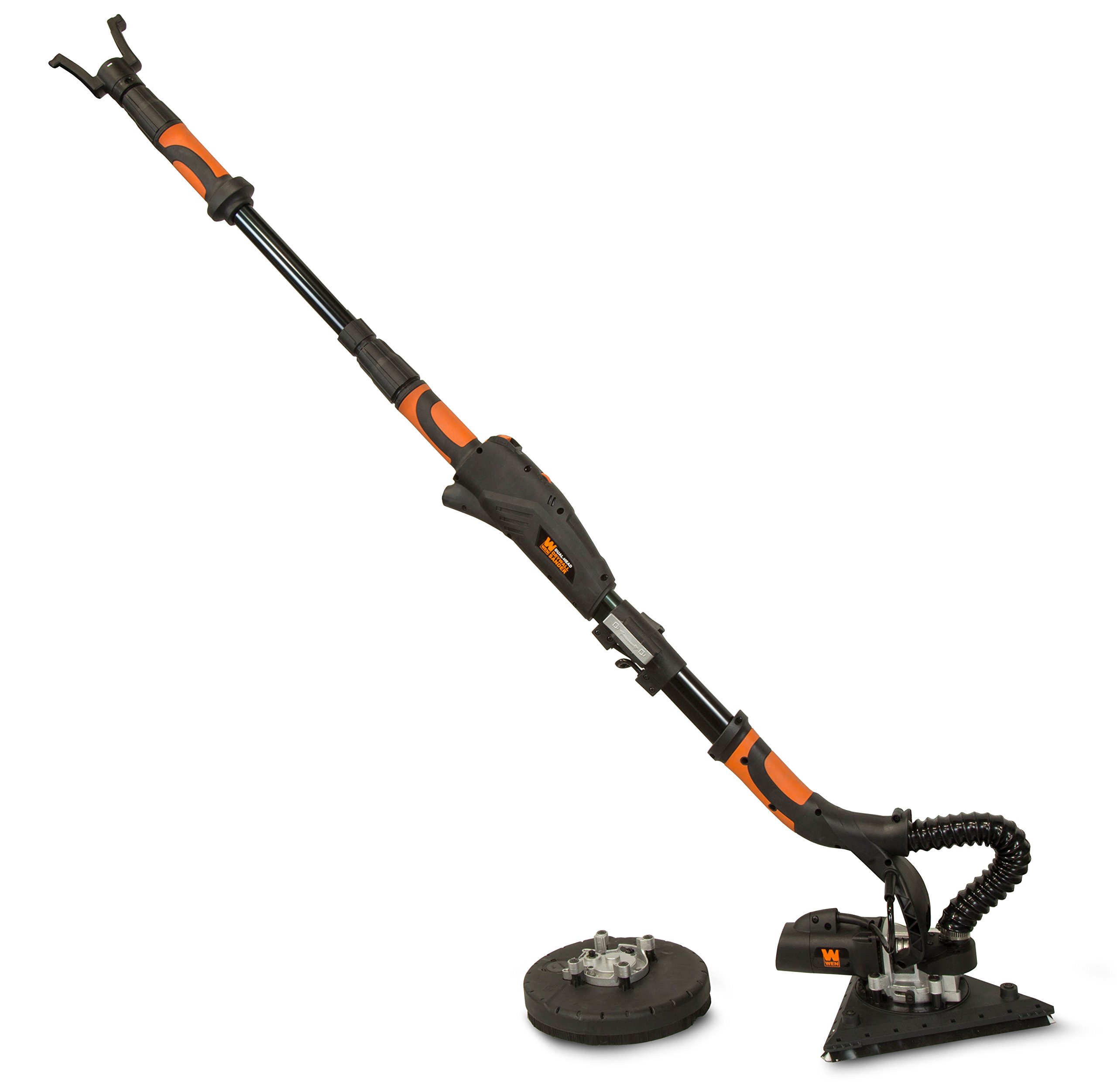 WEN 6377 5-Amp Variable Speed Dual-Head Drywall Sander with 15-Foot Hose | Professional Wall Sanding Tool for Smoothing Drywall, Plaster & Paint Prep | Perfect for Home Renovation & Construction Projects