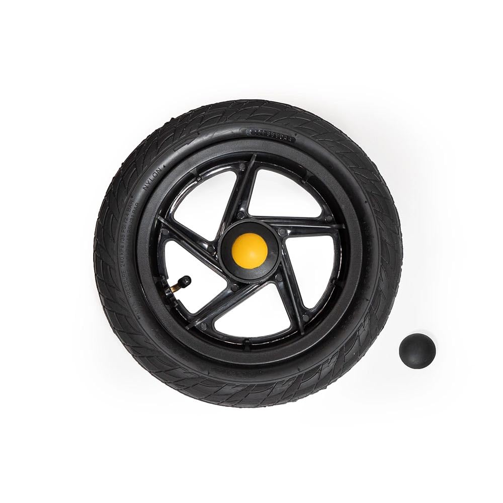 Burley Travoy Replacement Wheel - 12.5 Inch Bike Trailer Wheel - Durable & Lightweight for Cargo Bikes, Trailers & Urban Commuting - Perfect for Groceries, Kids Gear & Outdoor Adventures