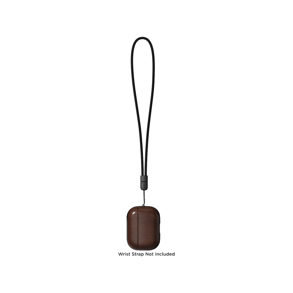 Premium Nomad Modern Leather Case for AirPods Pro 2 - Genuine Rustic Brown Horween Leather - Protective & Stylish Cover for Travel, Work & Everyday Use