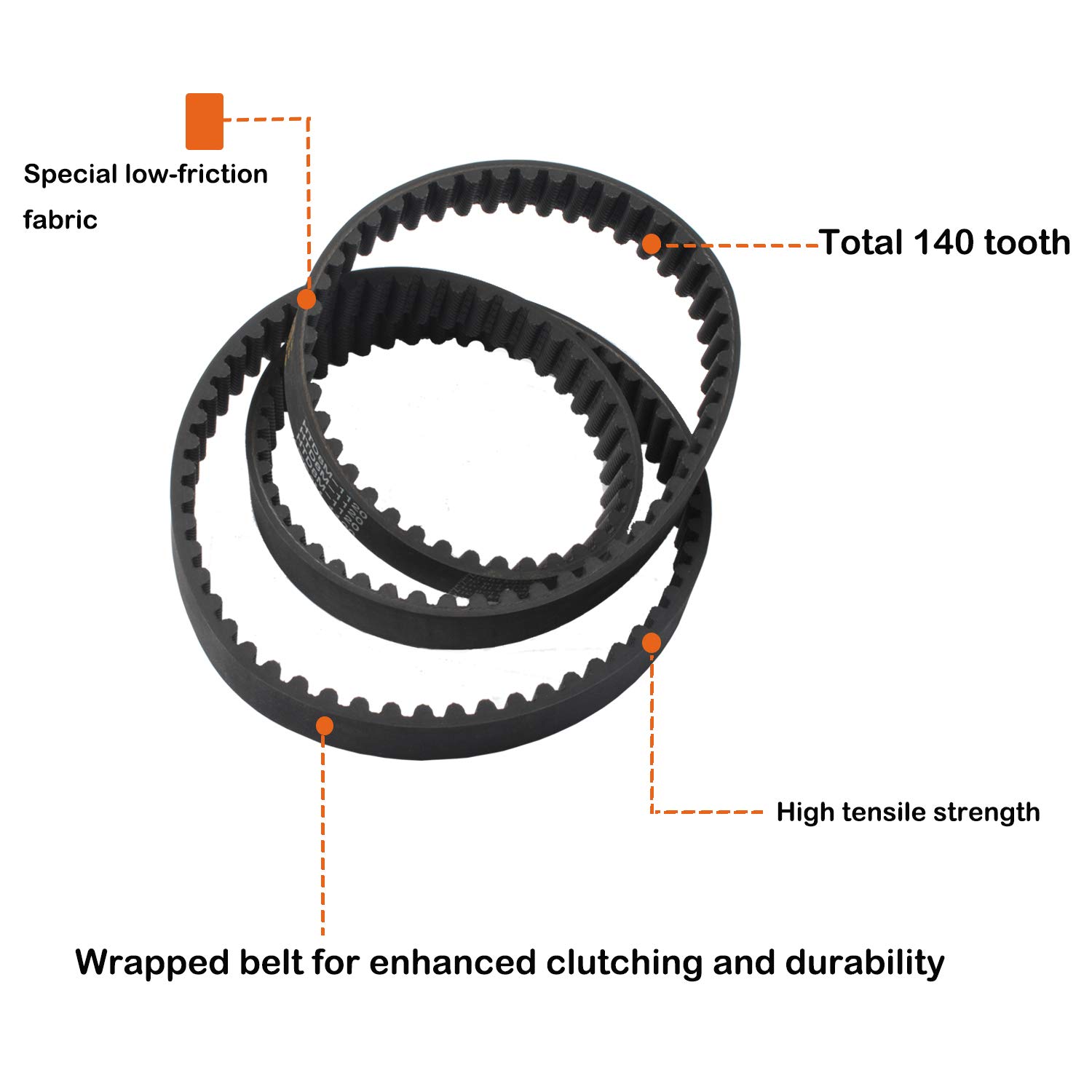 120-3335 Lawn Mower Replacement Belt for 30