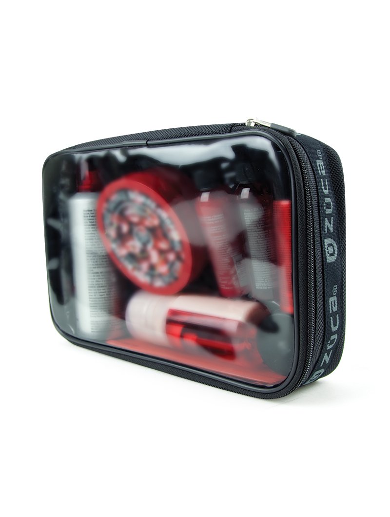 Zuca Obsidian Artist Rolling Backpack with 4 Clear Storage Cases - Perfect for Art Supplies, Makeup Organization & Travel Accessories