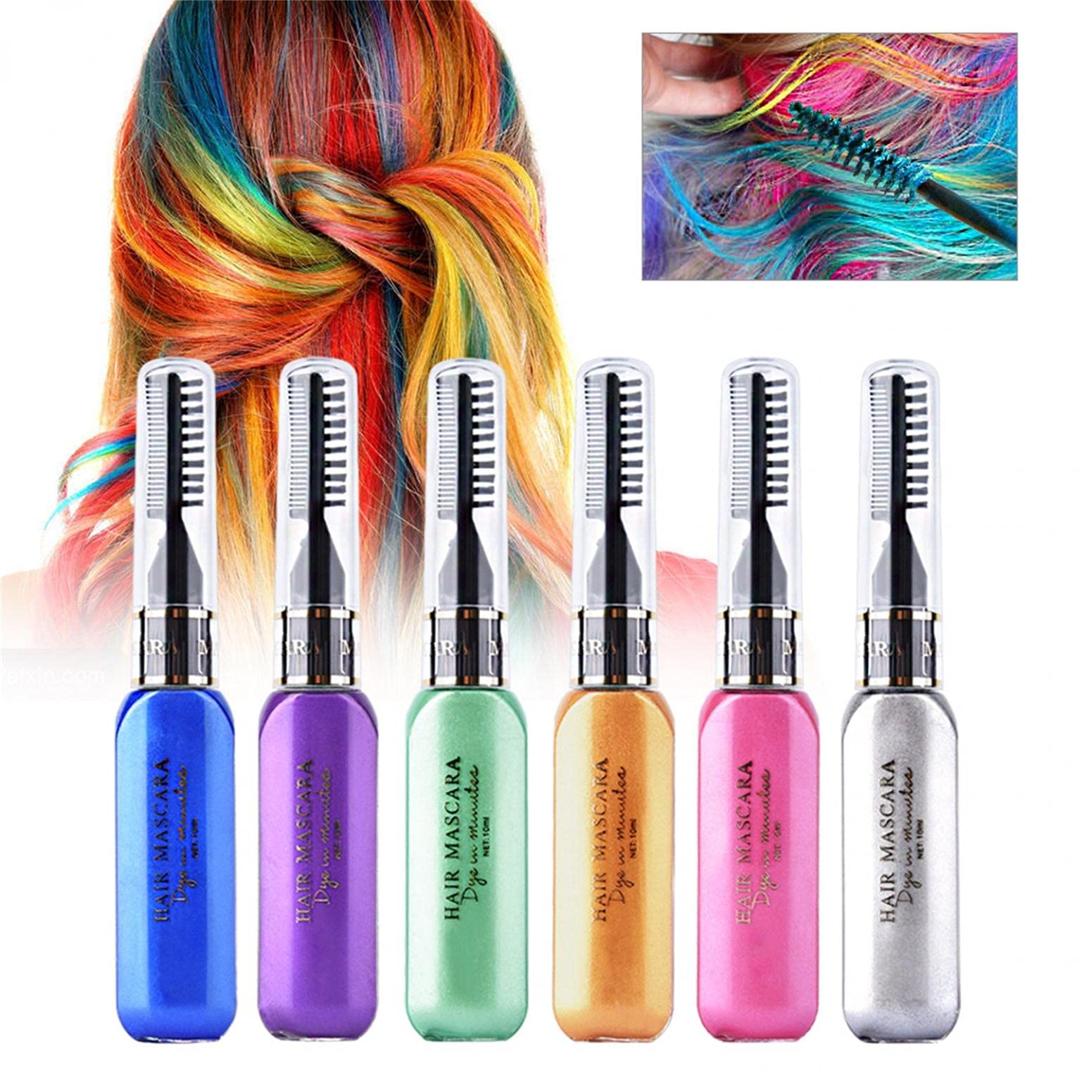 Professional Temporary Hair Color Gel & Styling Cream - Pink Hair Dye Stick for DIY Salon Styling | Perfect for Parties, Cosplay & Creative Hairstyles
