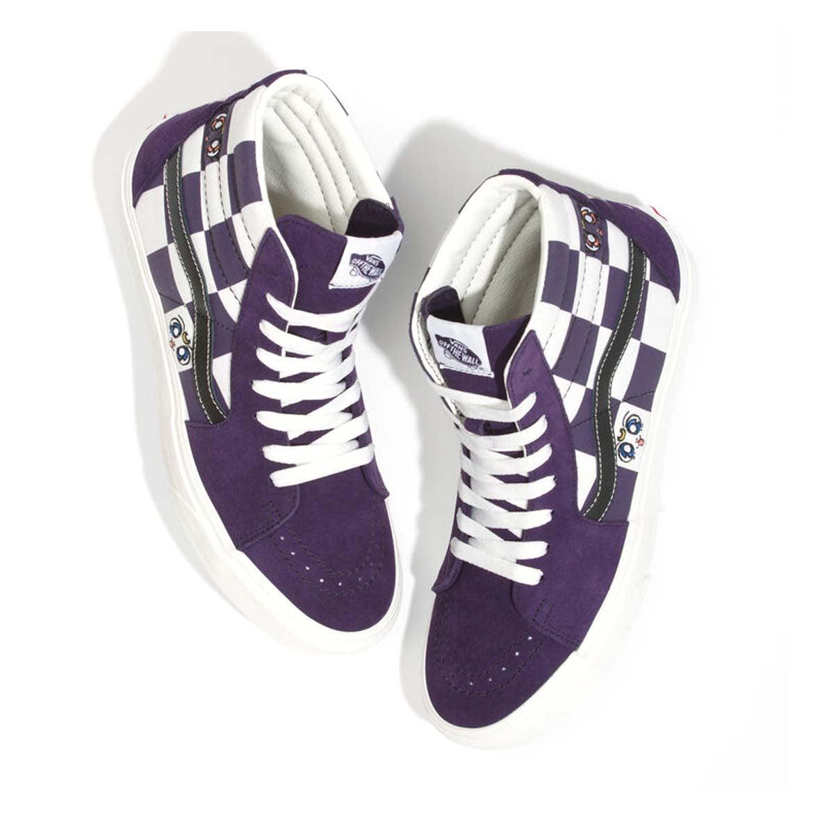 Sailor Moon SK8 Hi 'Mysterioso' Sneakers - Anime Inspired High-Top Skate Shoes for Women & Girls | Perfect for Cosplay, Anime Conventions & Streetwear Fashion