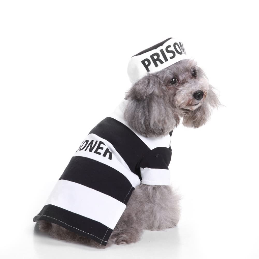 Sayelo Halloween & Christmas Pet Costume Set with Cap - Cute Dog Cosplay Outfit for Parties | Popular Pet Supplies for Holiday Celebrations & Dress-Up Fun