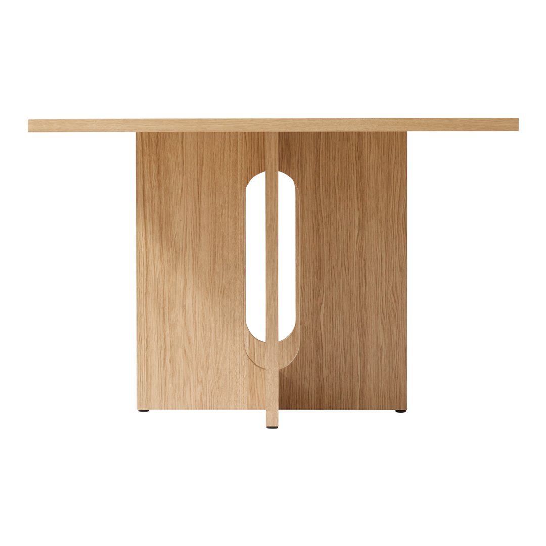 Stylish Androgyne Rectangular Dining Table - Modern & Durable for Home, Kitchen, or Restaurant Use